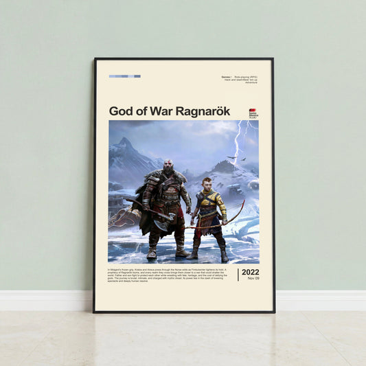 God of War Ragnarök Poster
