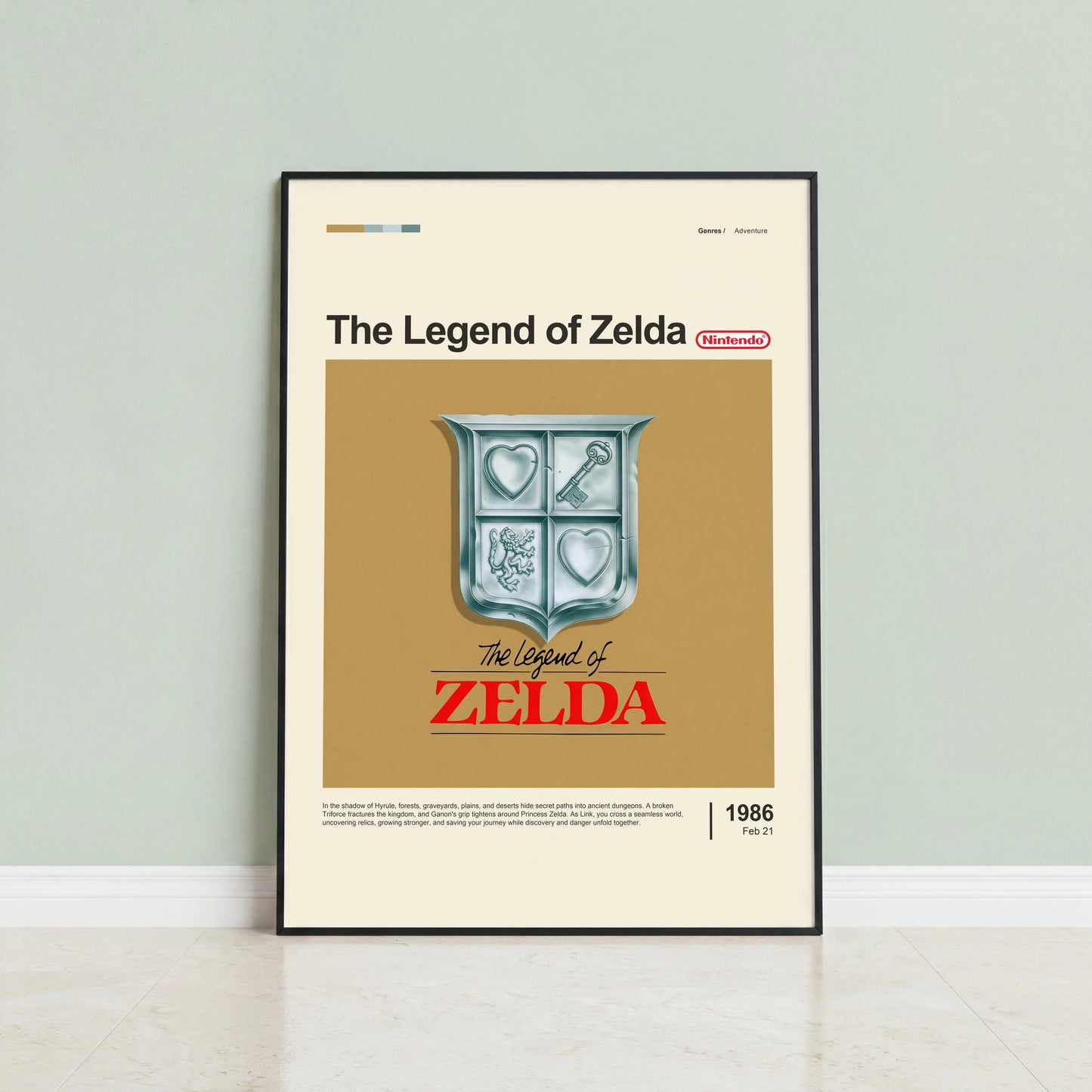 The Legend of Zelda Poster — view 3
