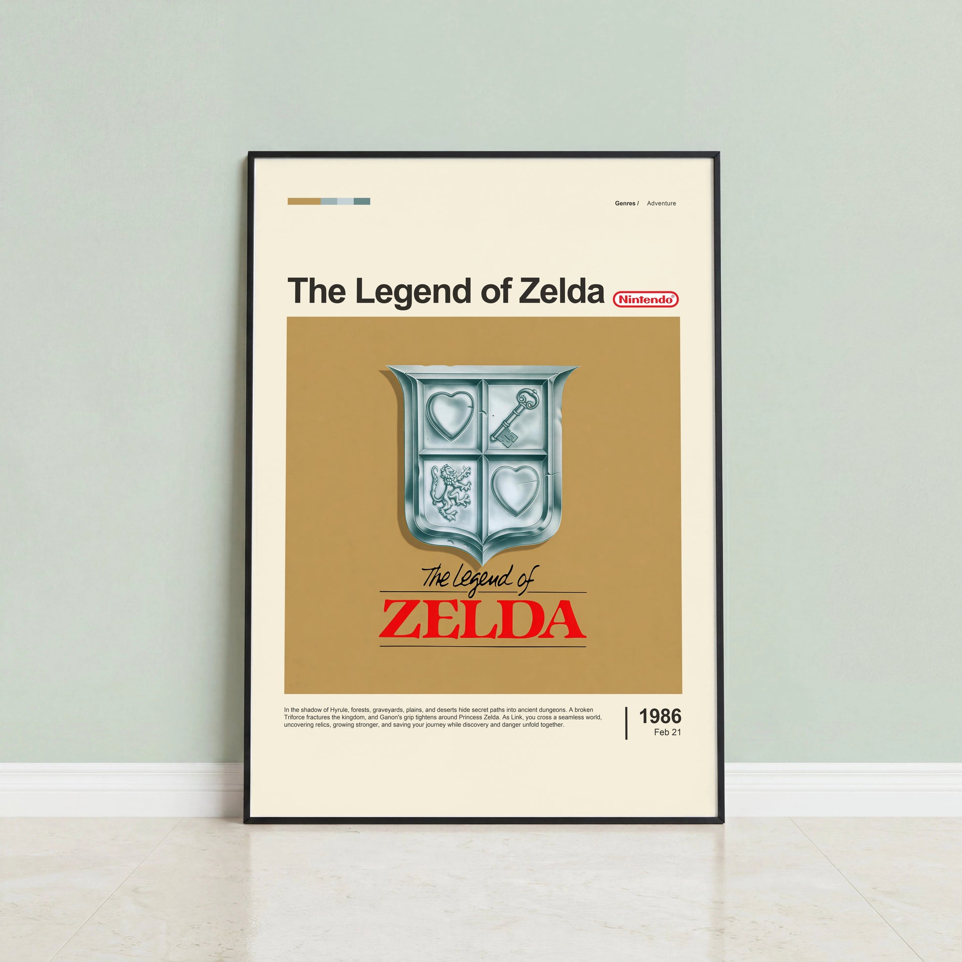 The Legend of Zelda Poster — view 3
