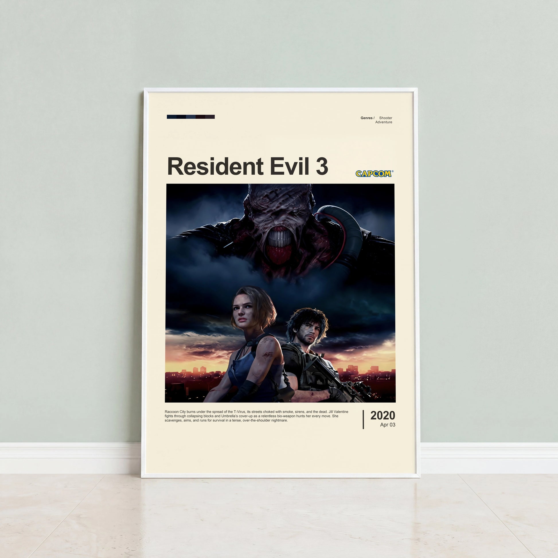 Resident Evil 3 Poster — view 4