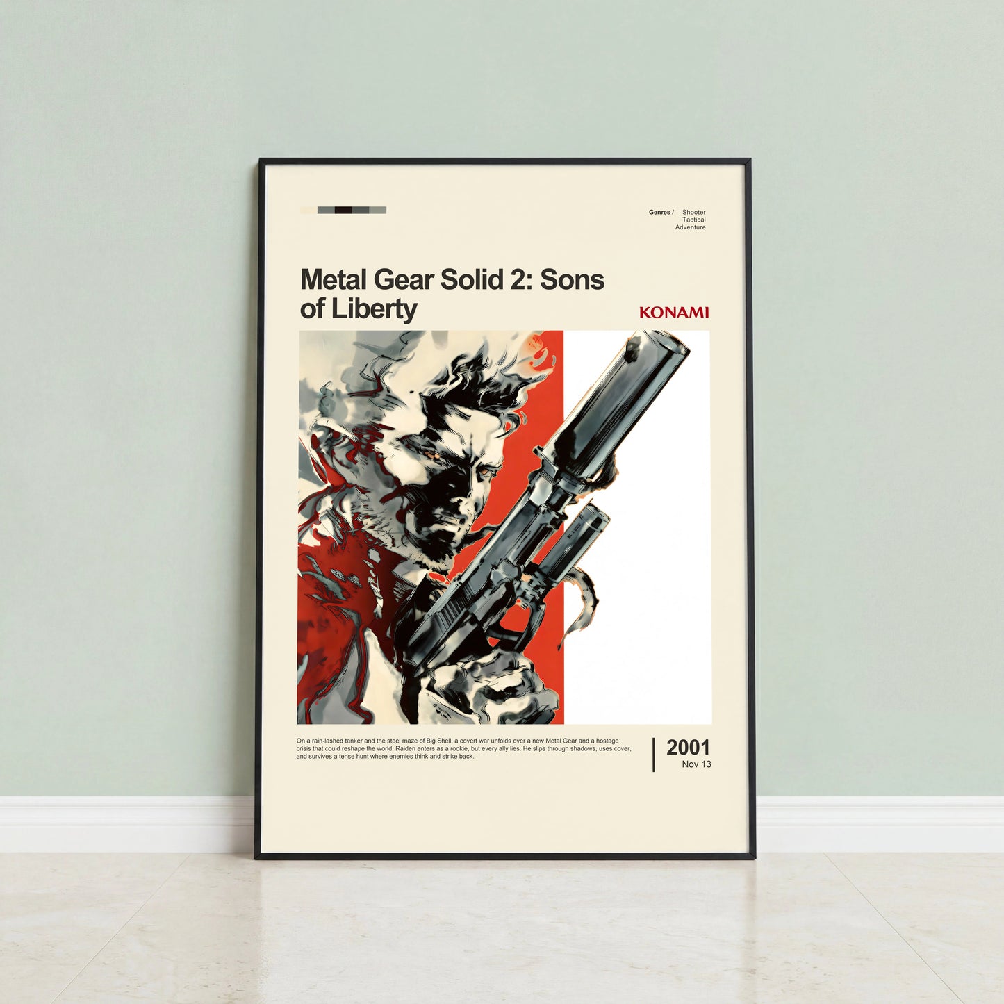 Metal Gear Solid 2: Sons of Liberty Poster — view 3