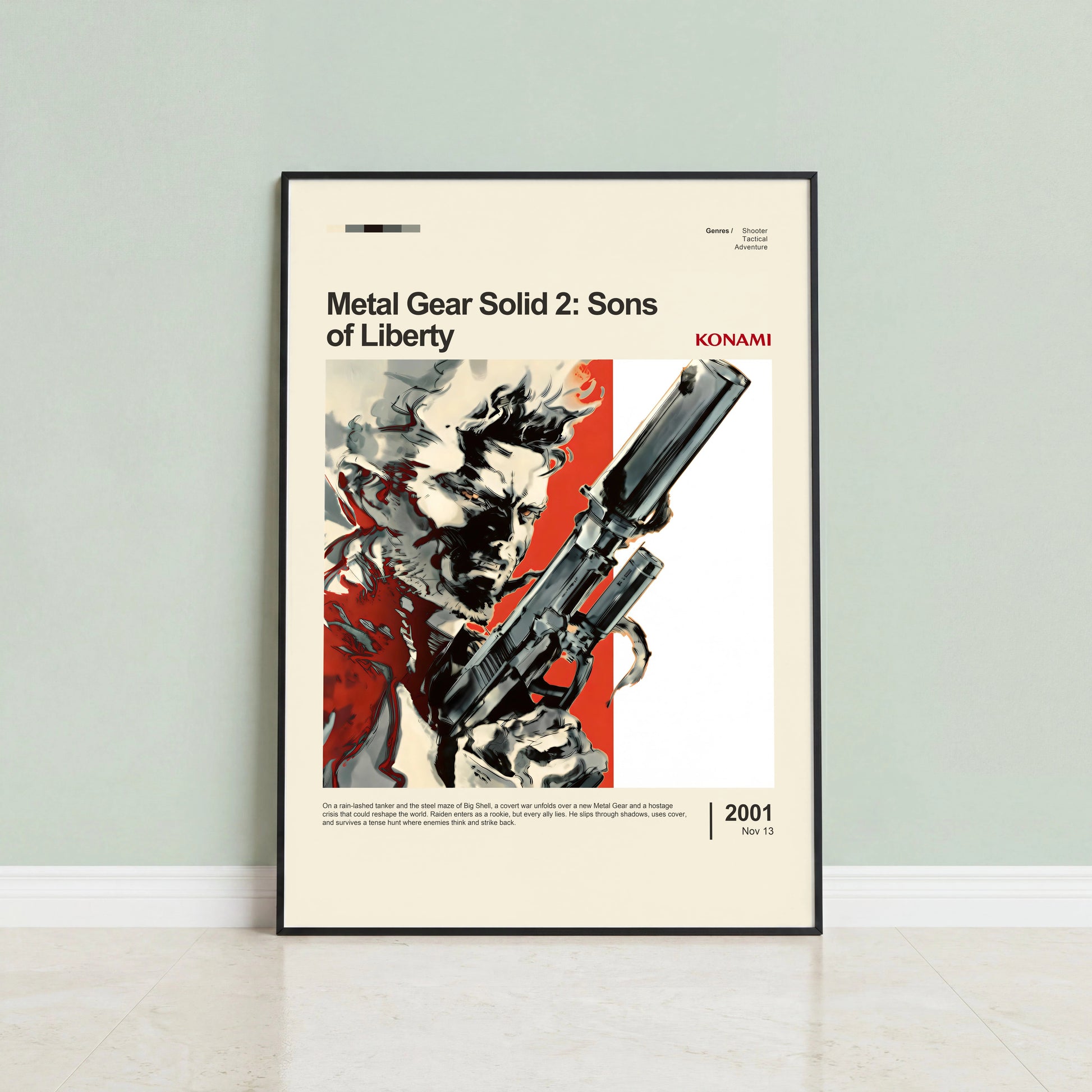 Metal Gear Solid 2: Sons of Liberty Poster — view 3