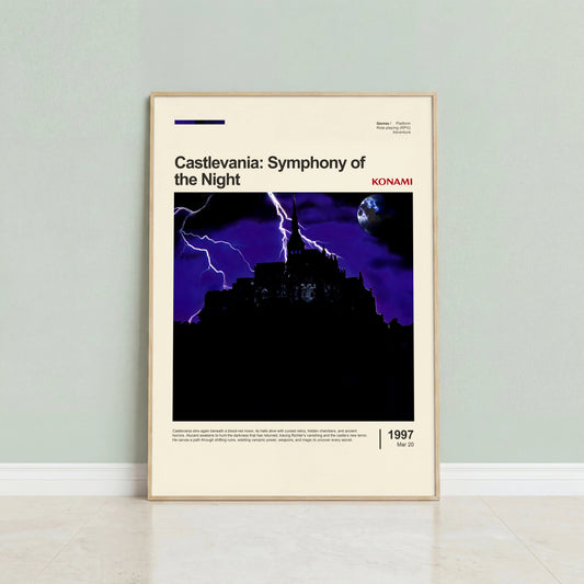 Castlevania: Symphony of the Night Poster