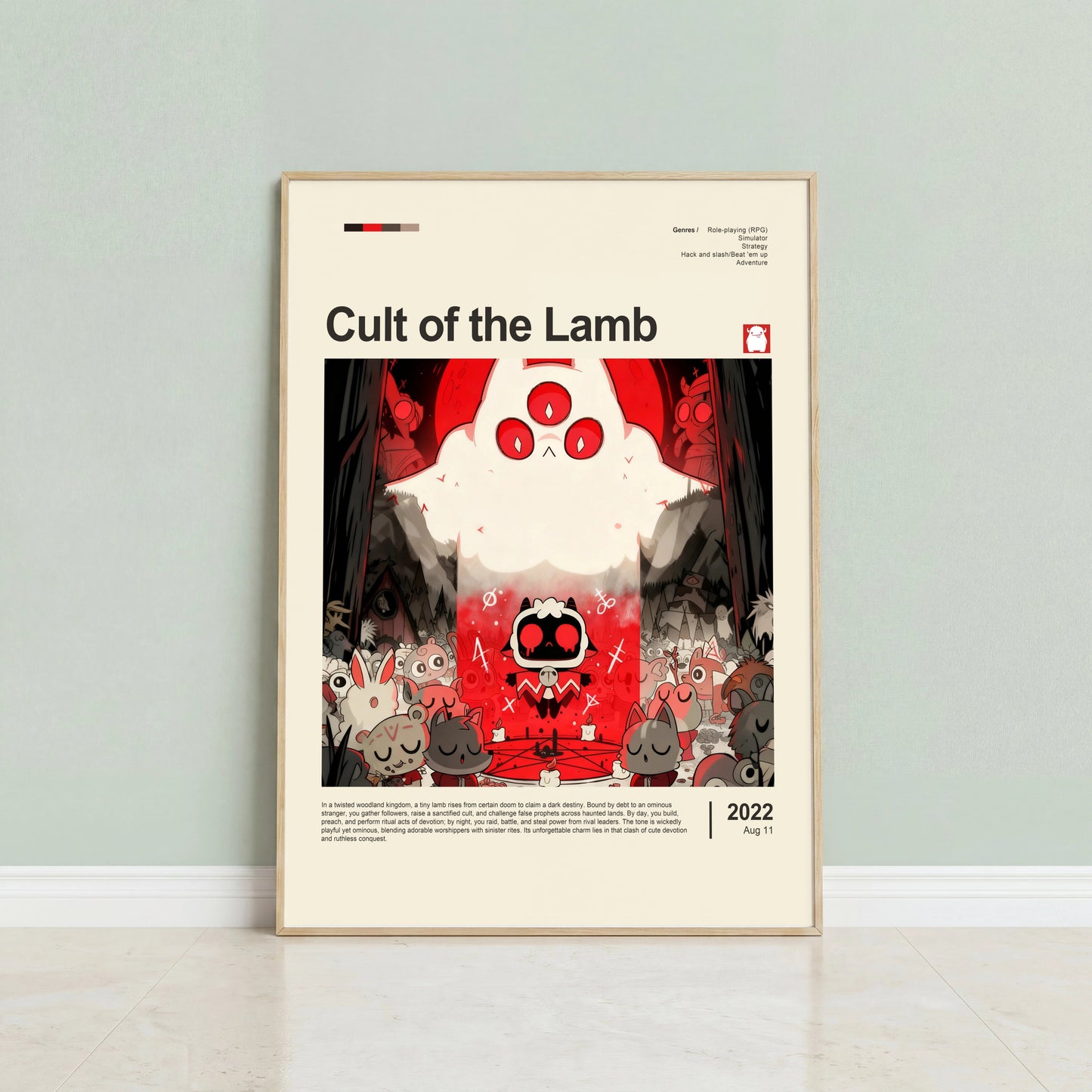 Cult of the Lamb Poster — view 2