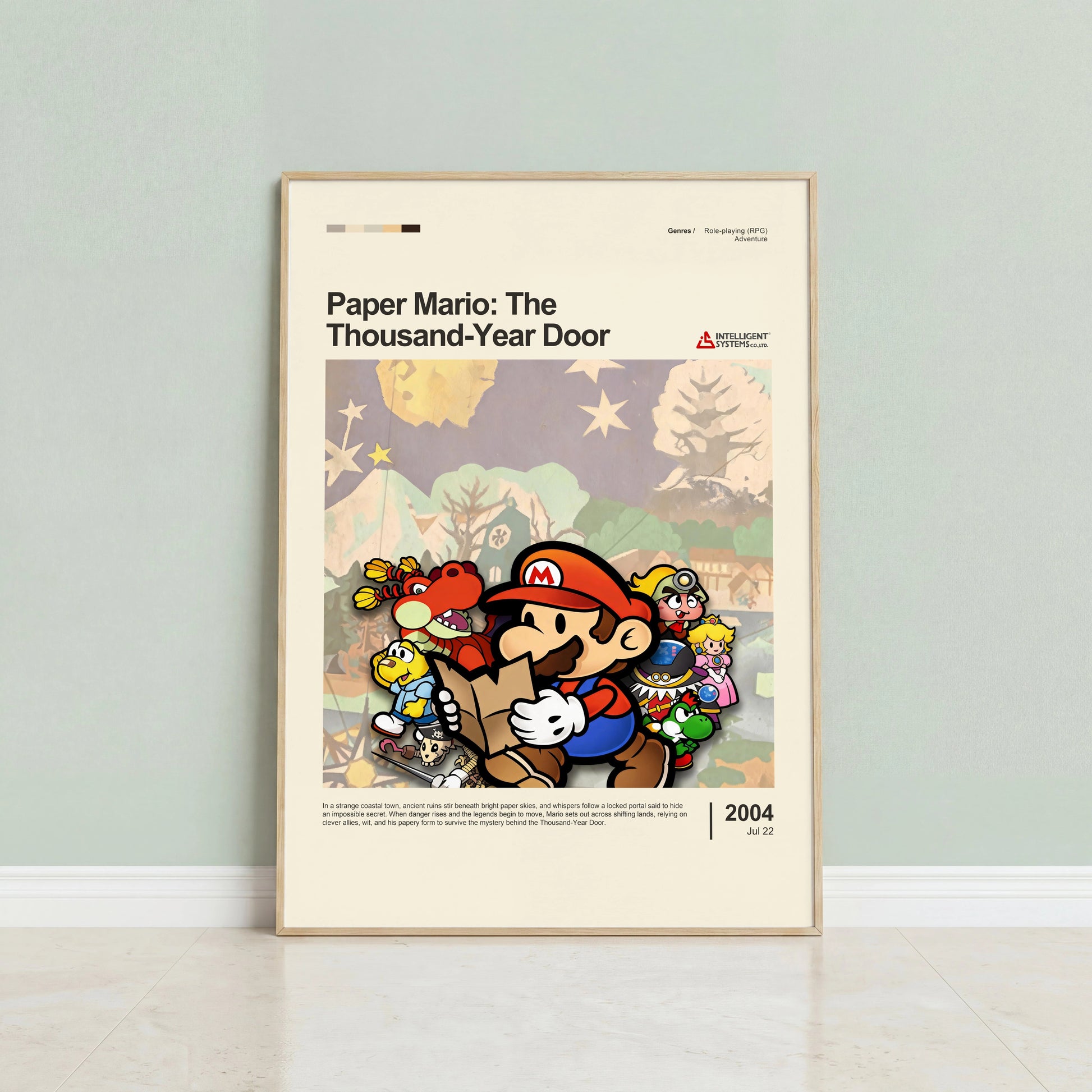Paper Mario: The Thousand-Year Door Poster