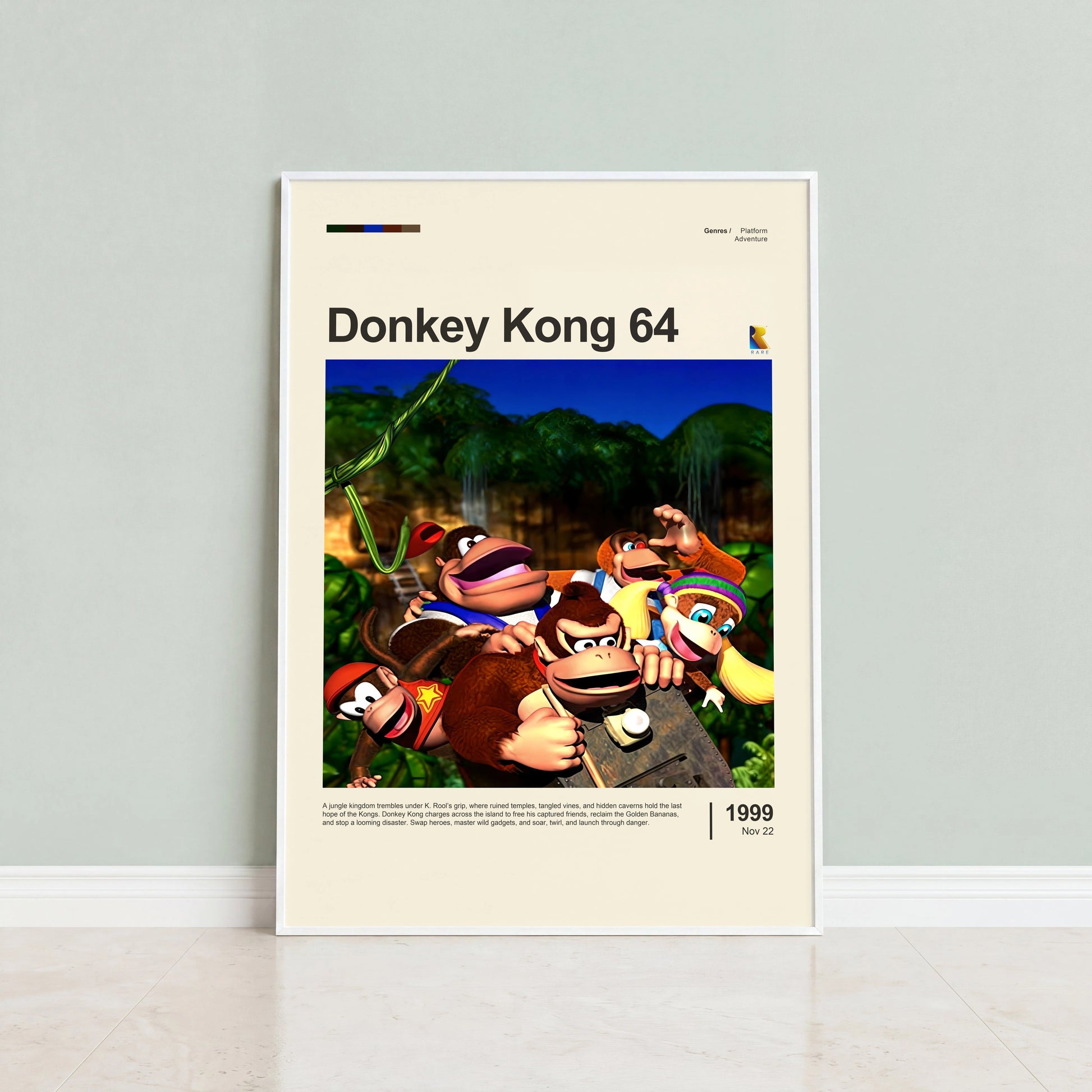Donkey Kong 64 Poster — view 4