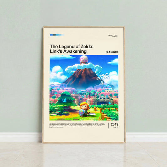 The Legend of Zelda: Link's Awakening Poster