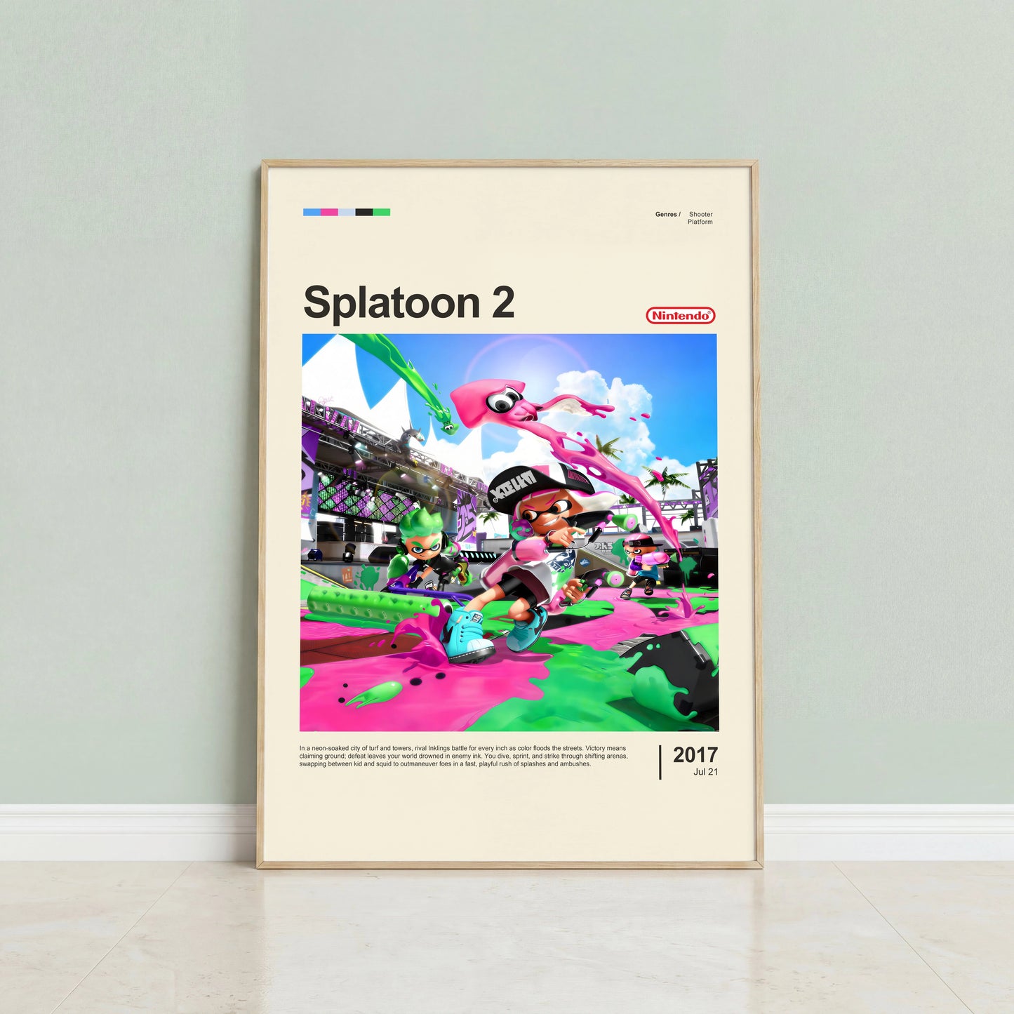 Splatoon 2 Poster
