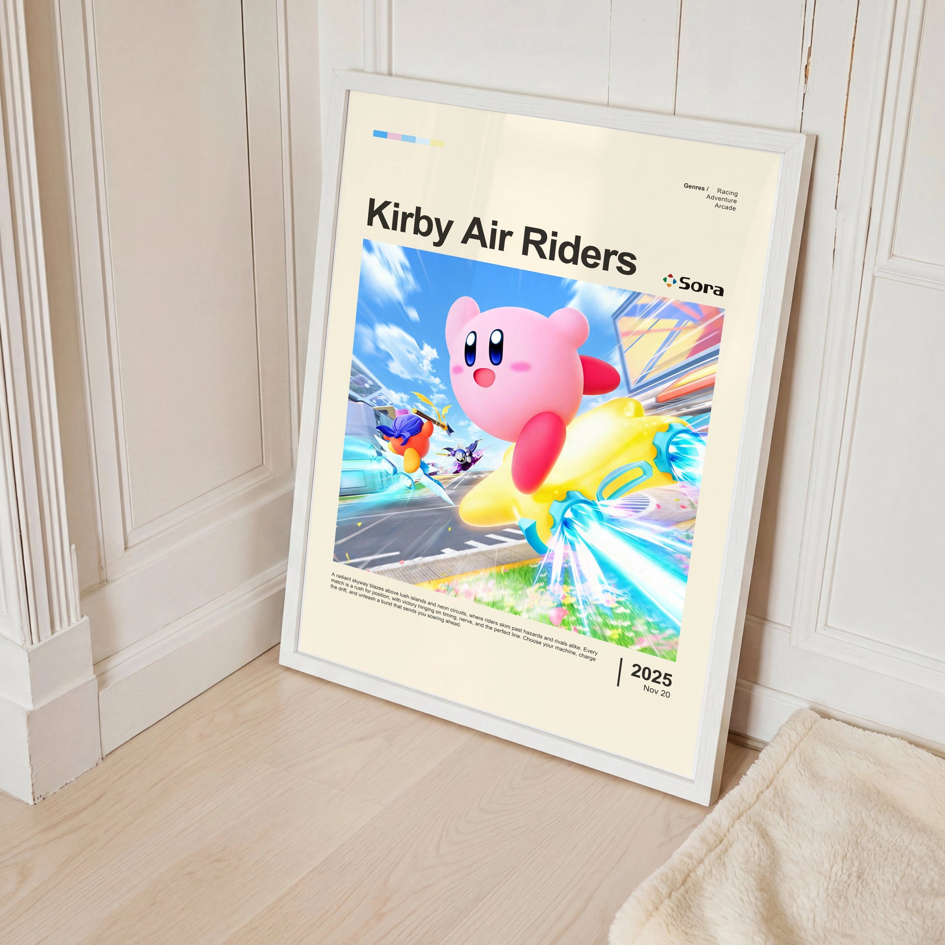 Kirby Air Riders Poster — view 2