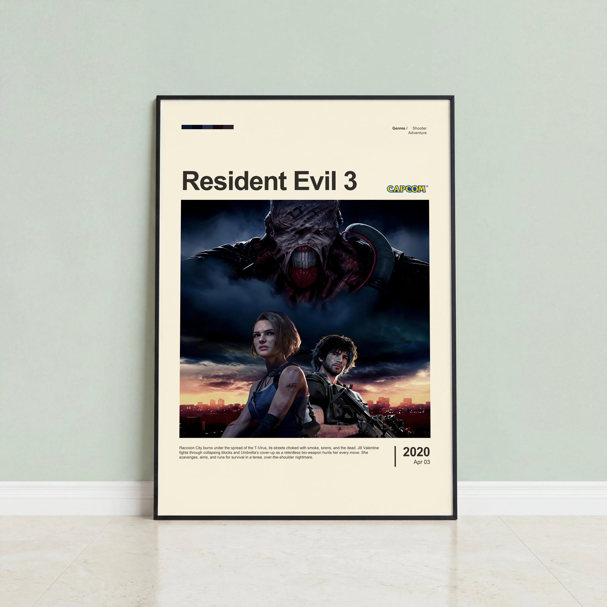 Resident Evil 3 Poster — view 3