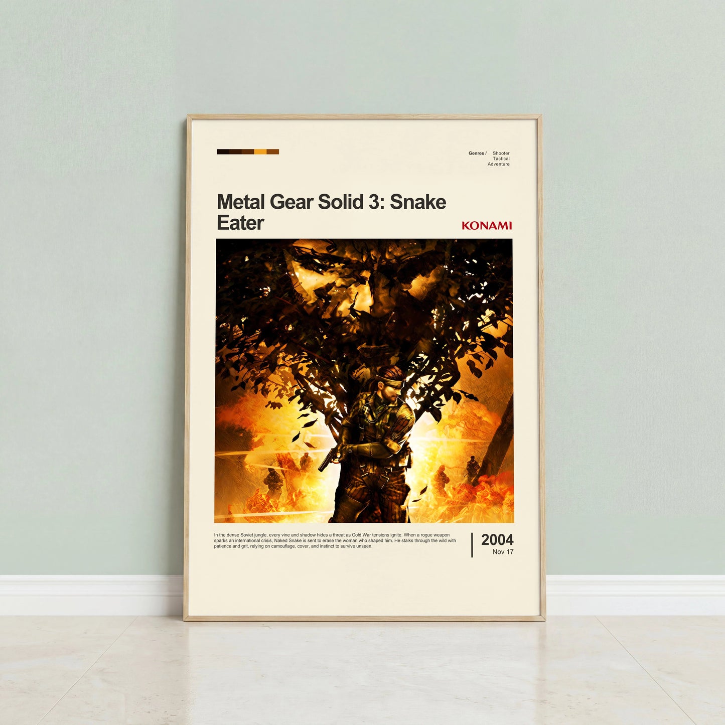 Metal Gear Solid 3: Snake Eater Poster
