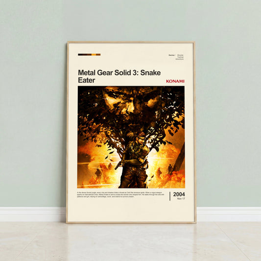 Metal Gear Solid 3: Snake Eater Poster