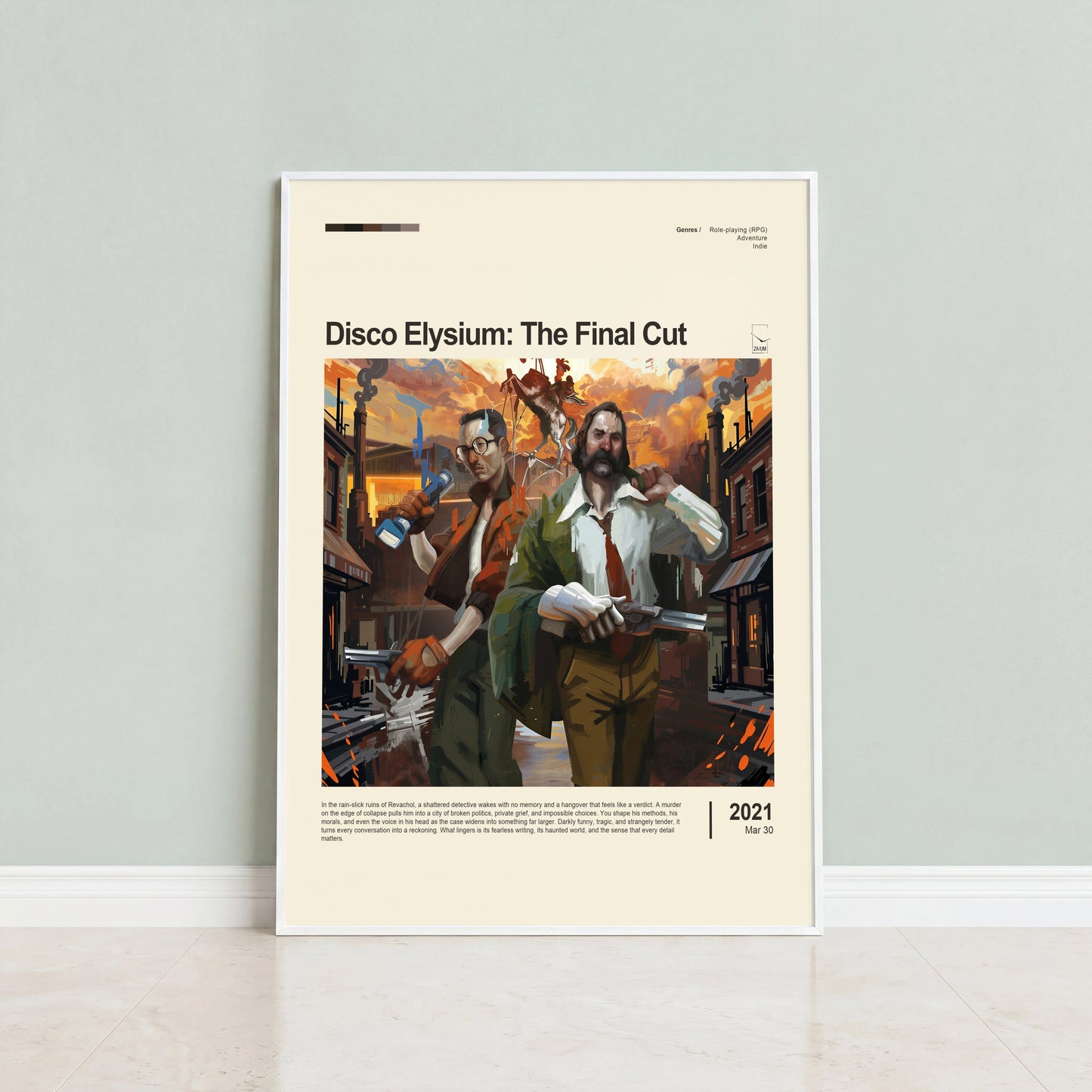 Disco Elysium: The Final Cut Poster — view 3
