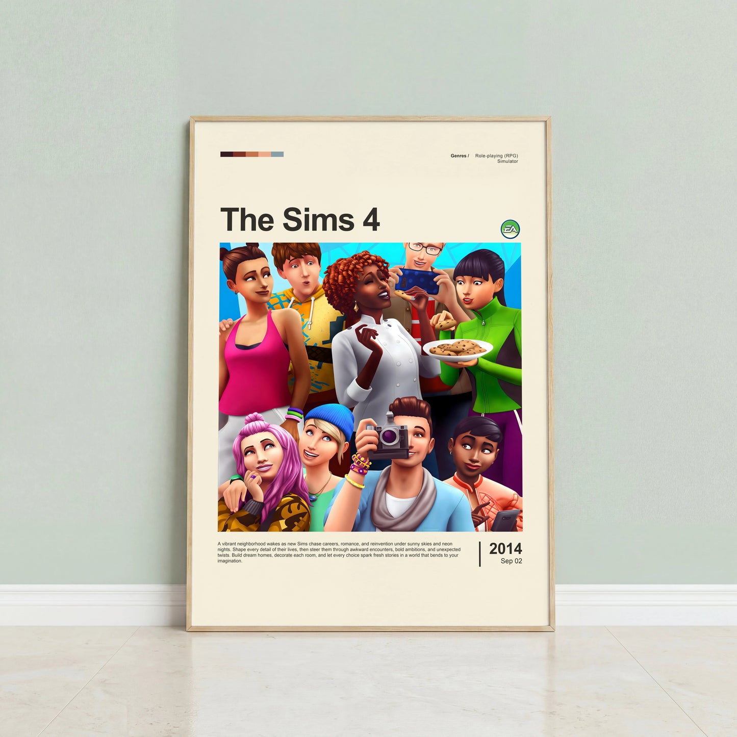 The Sims 4 Poster
