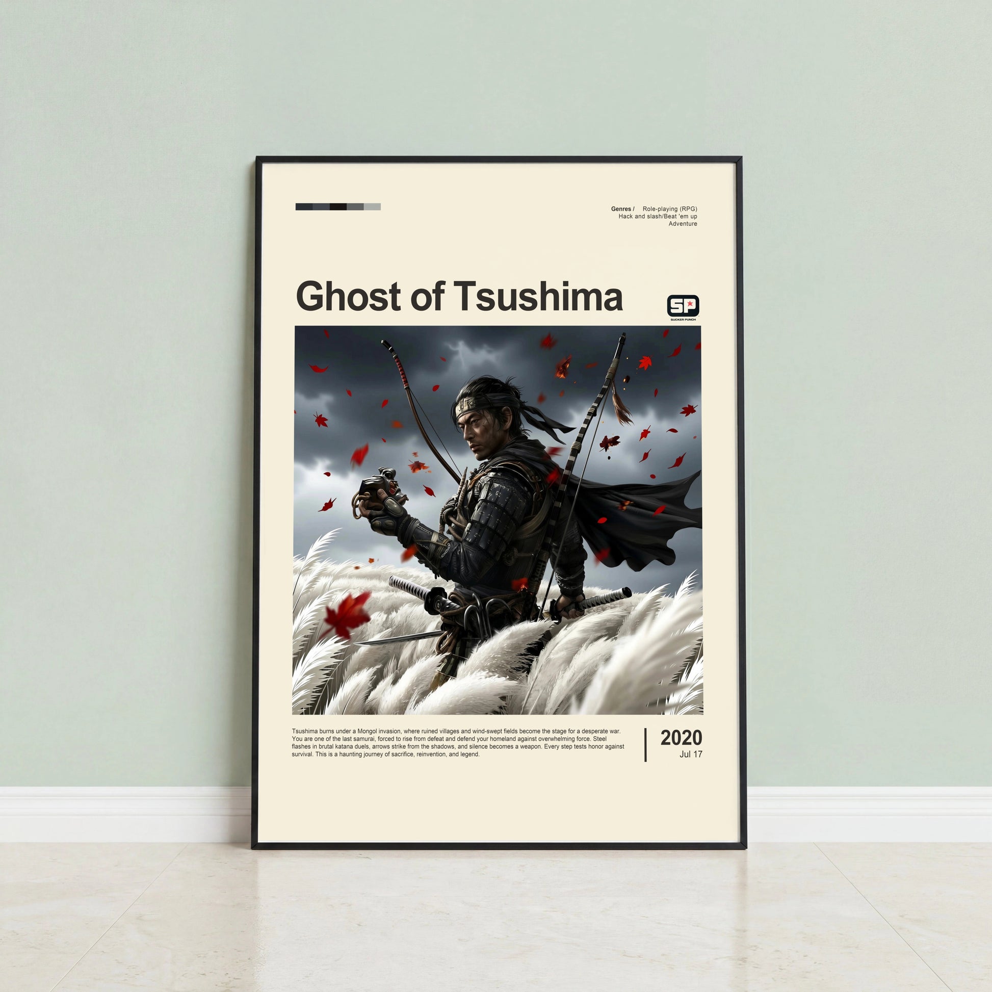 Ghost of Tsushima Poster