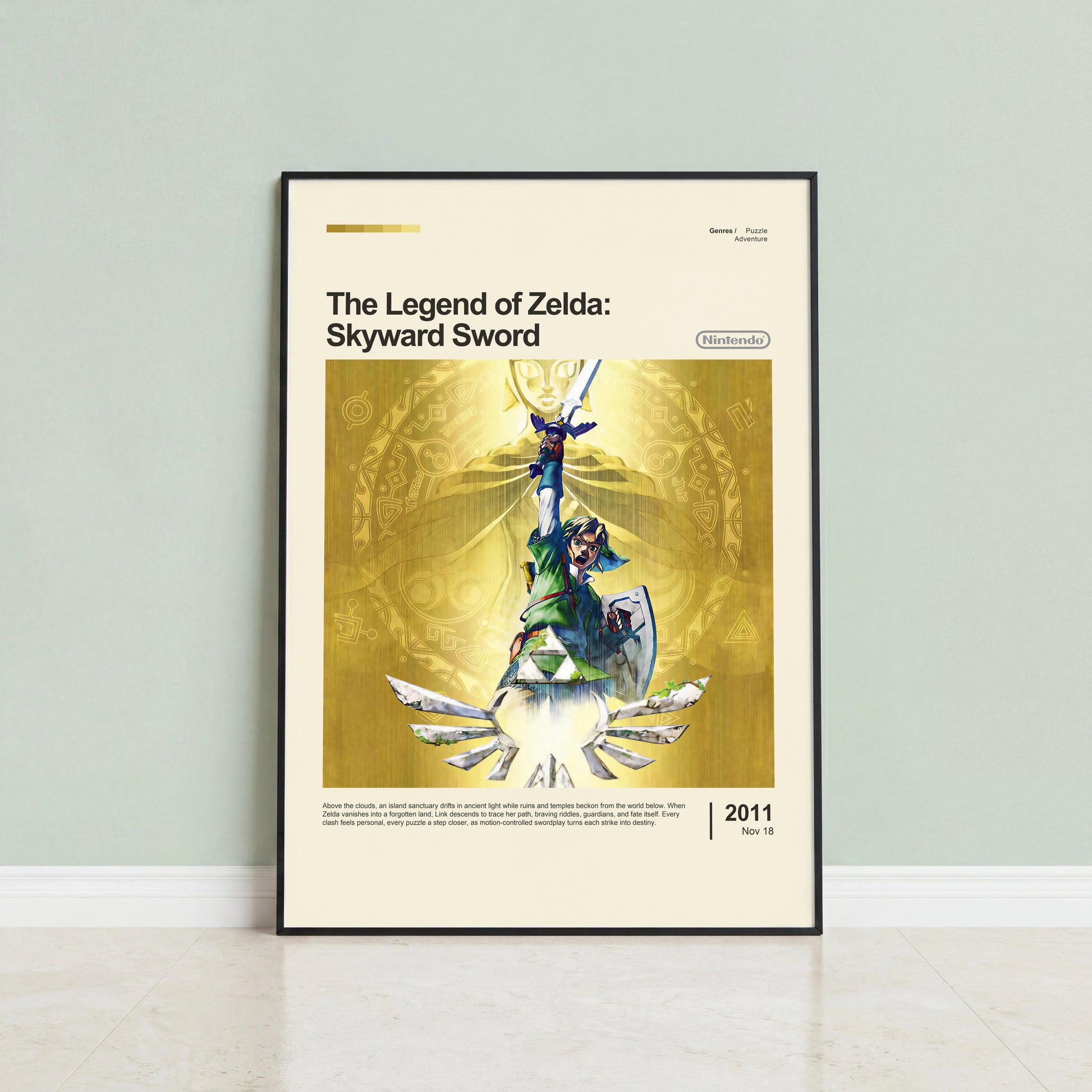 The Legend of Zelda Skyward Sword Poster — view 3