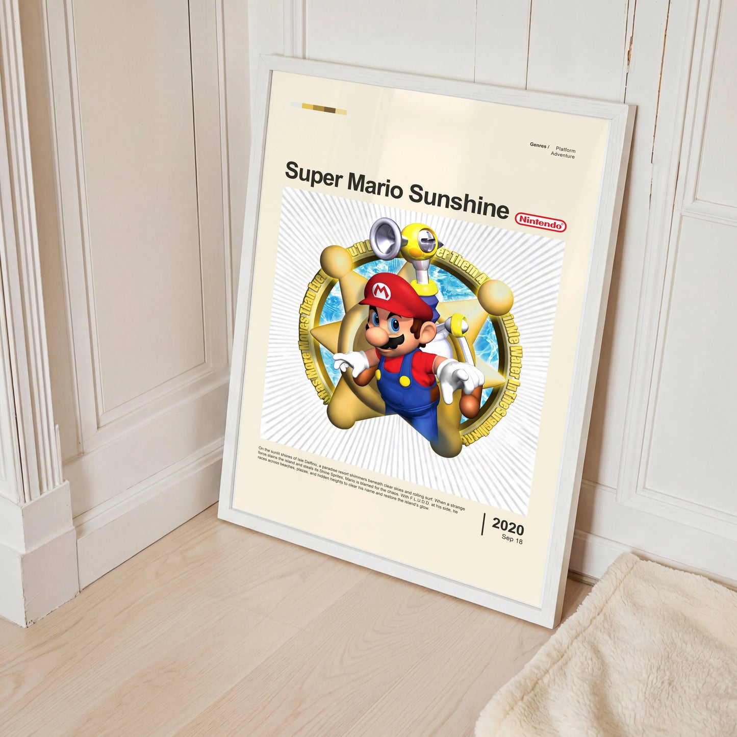 Super Mario Sunshine Poster — view 2