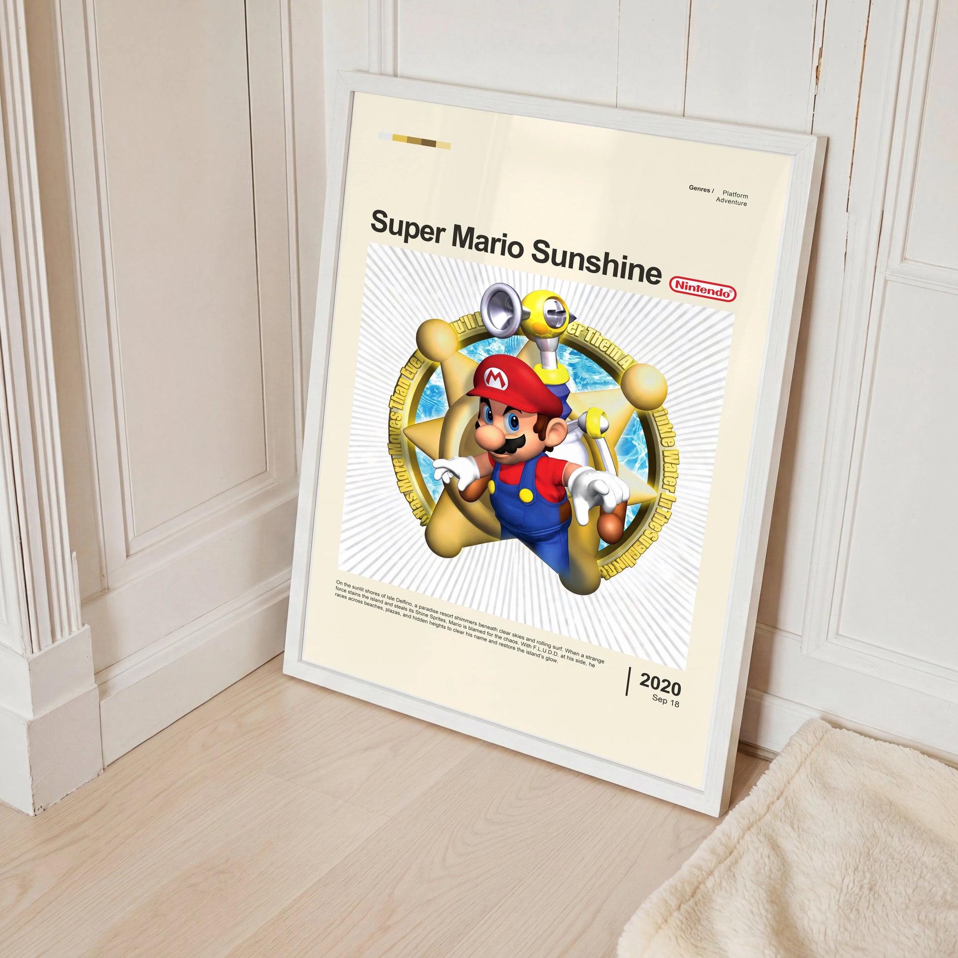 Super Mario Sunshine Poster — view 2