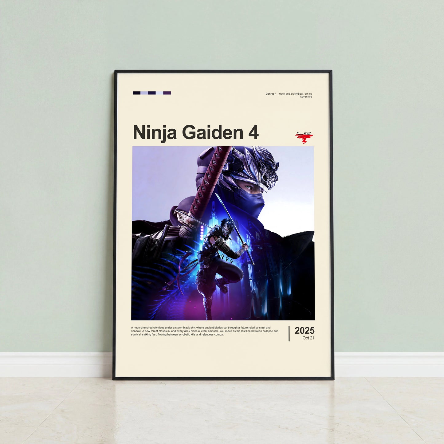Ninja Gaiden 4 Poster — view 3