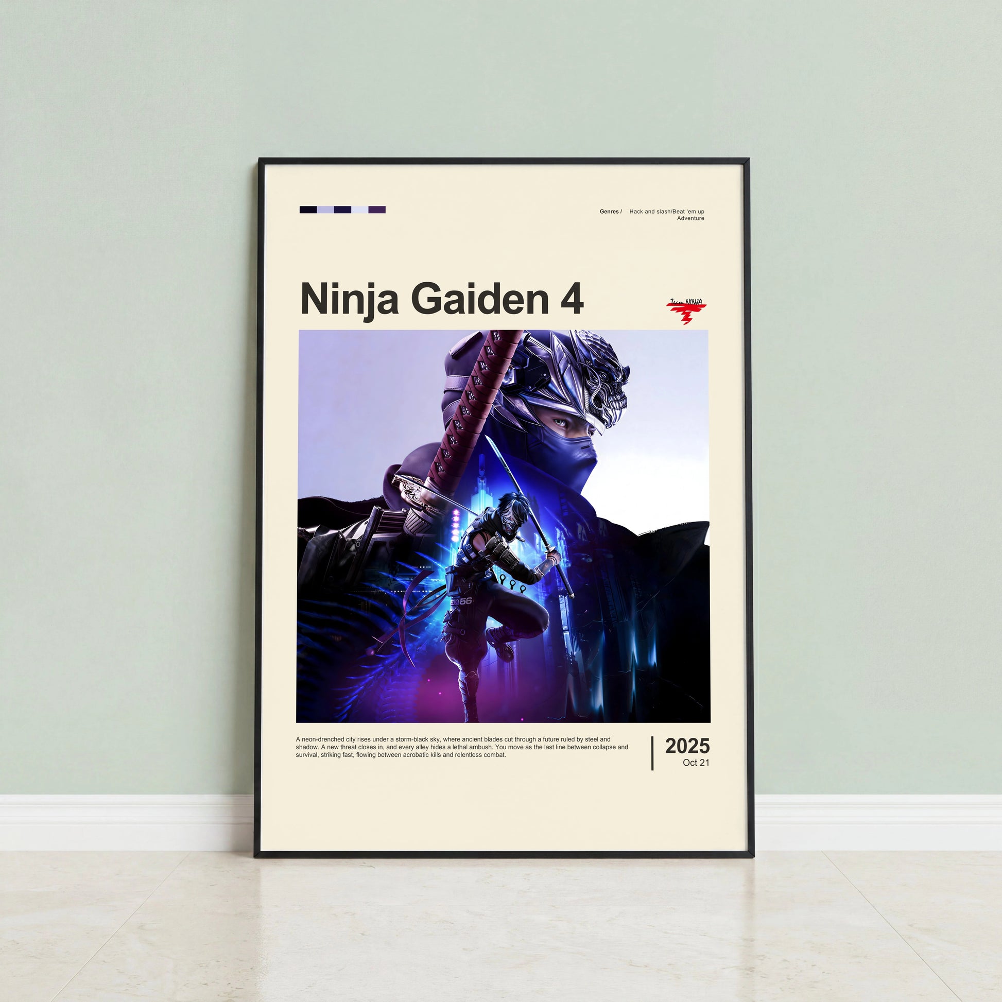 Ninja Gaiden 4 Poster — view 3