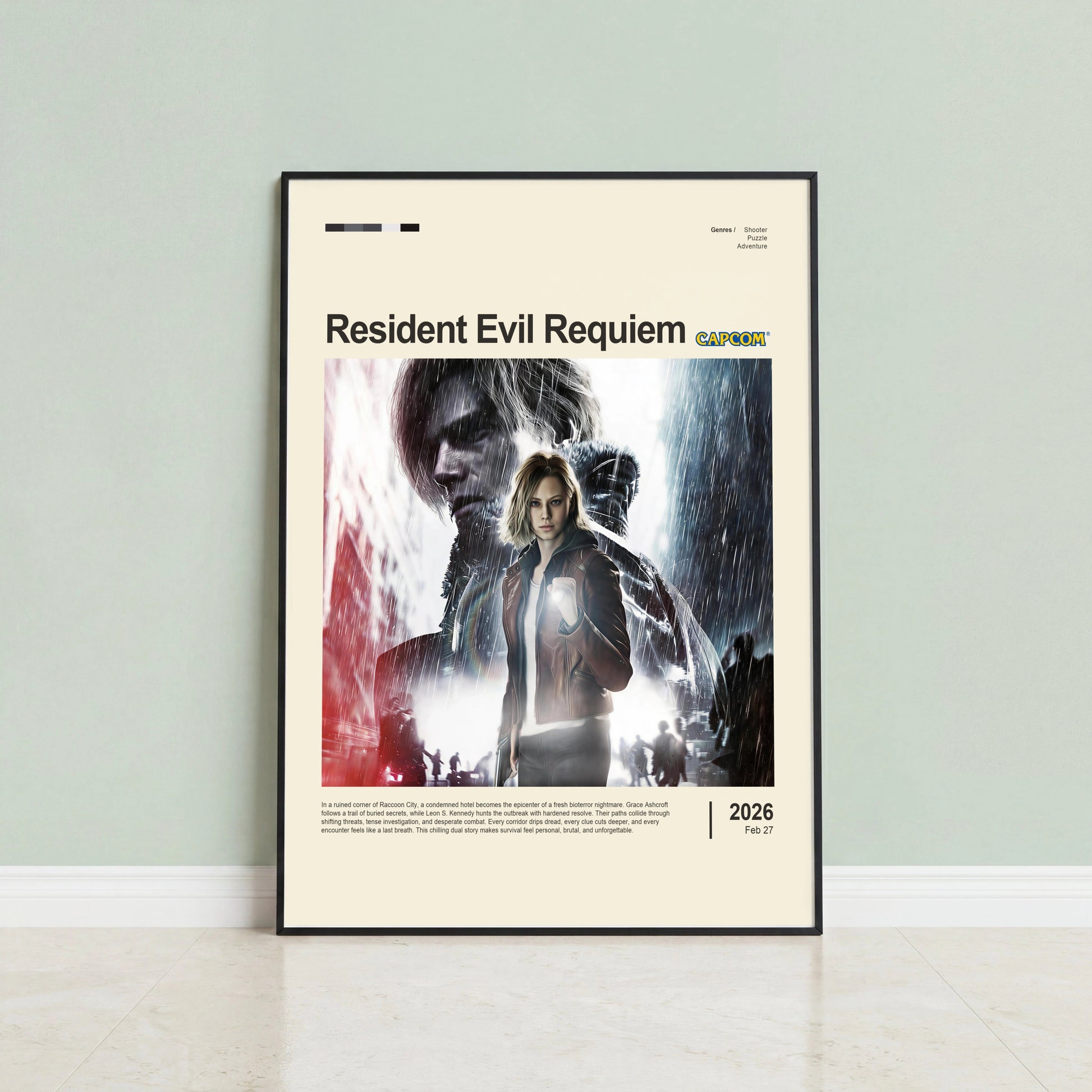 Resident Evil Requiem Poster