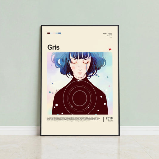 Gris Poster