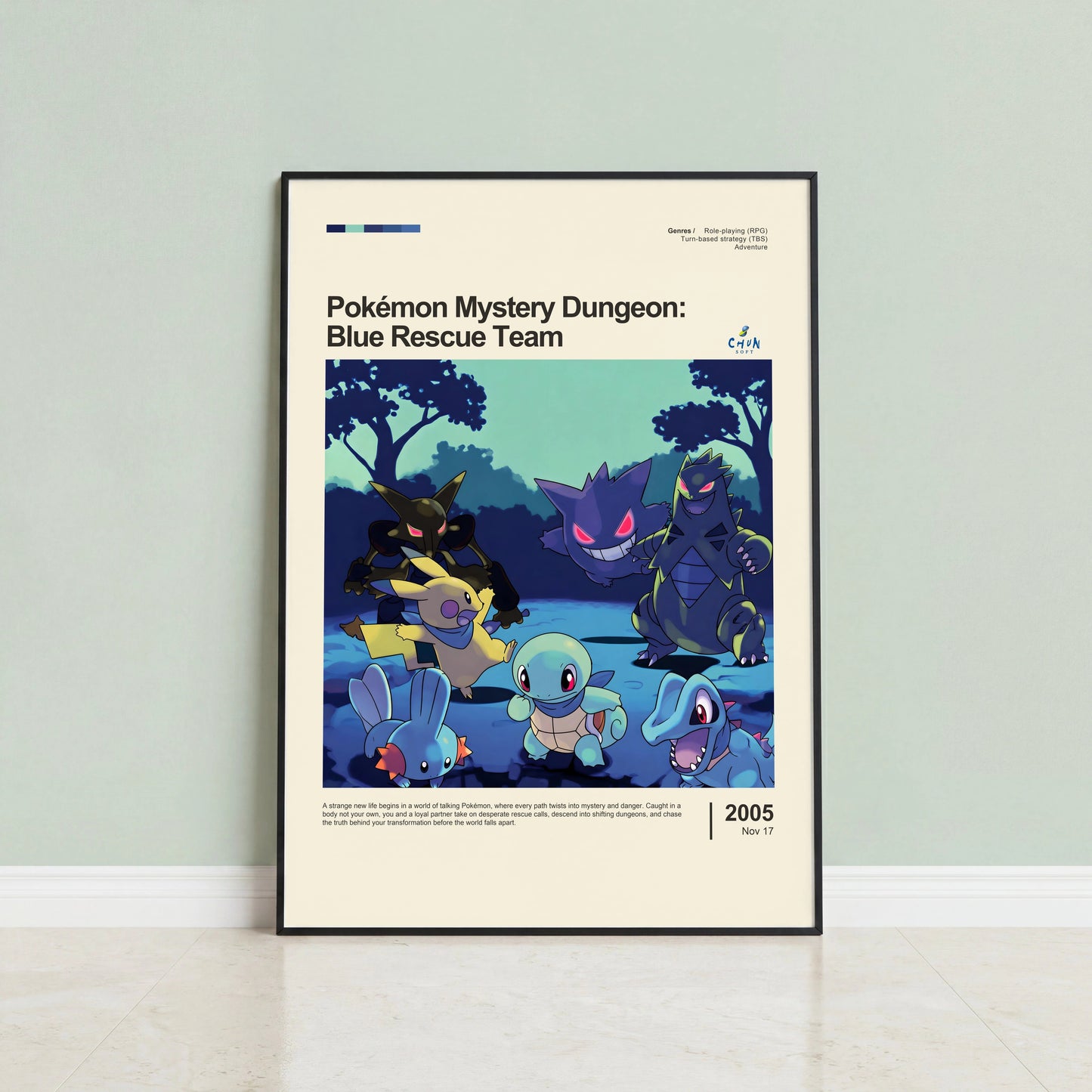 Pokémon Mystery Dungeon Poster — view 3