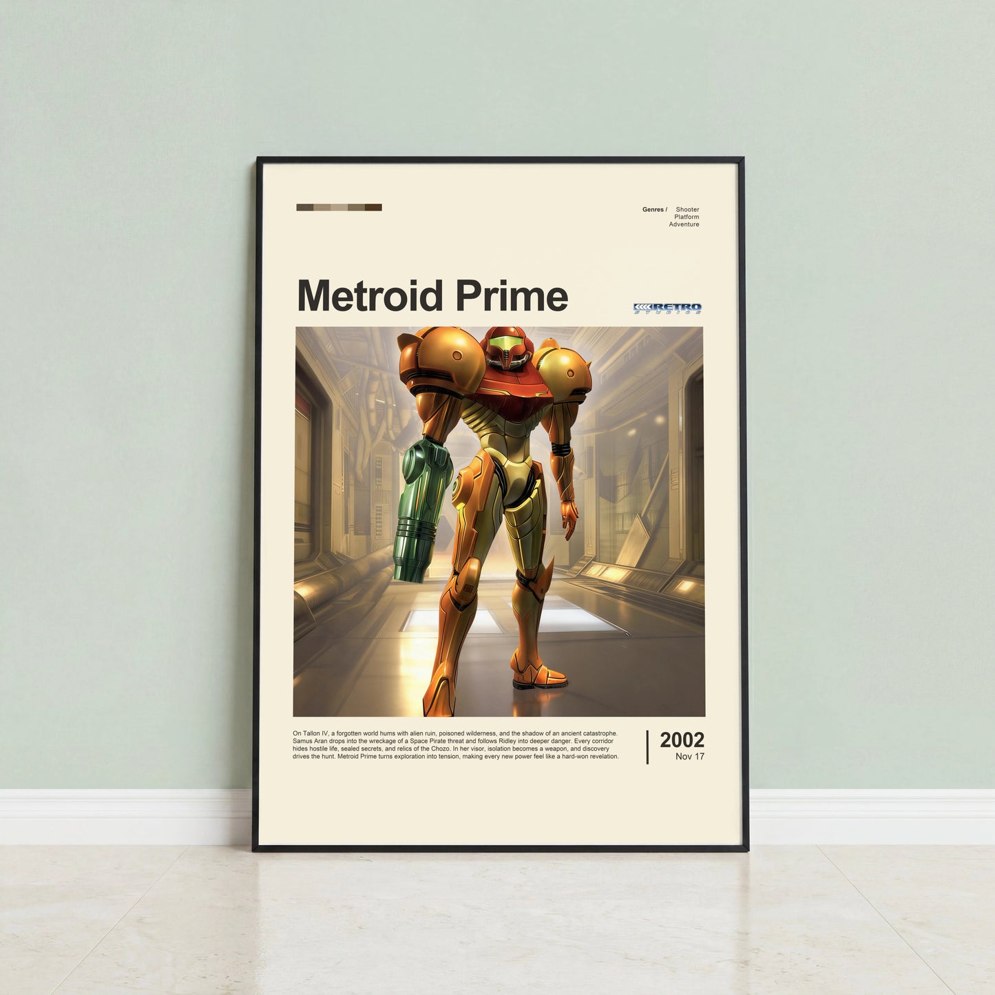 Metroid Prime Poster