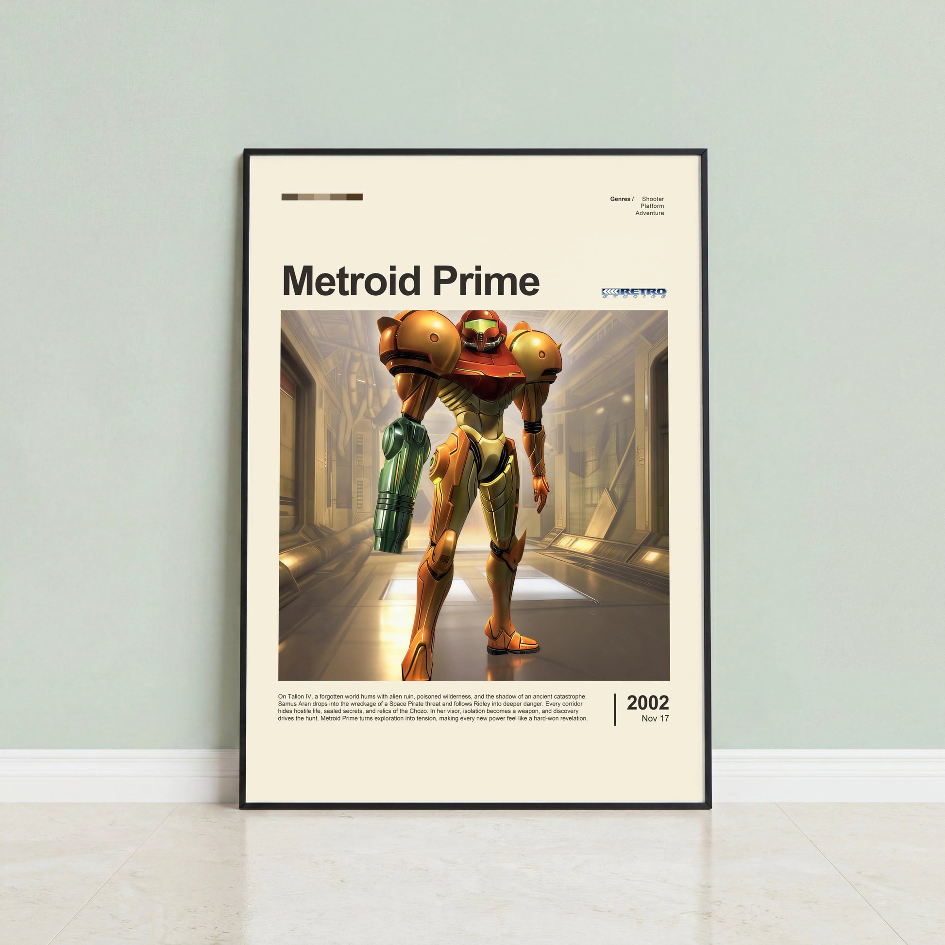 Metroid Prime Poster