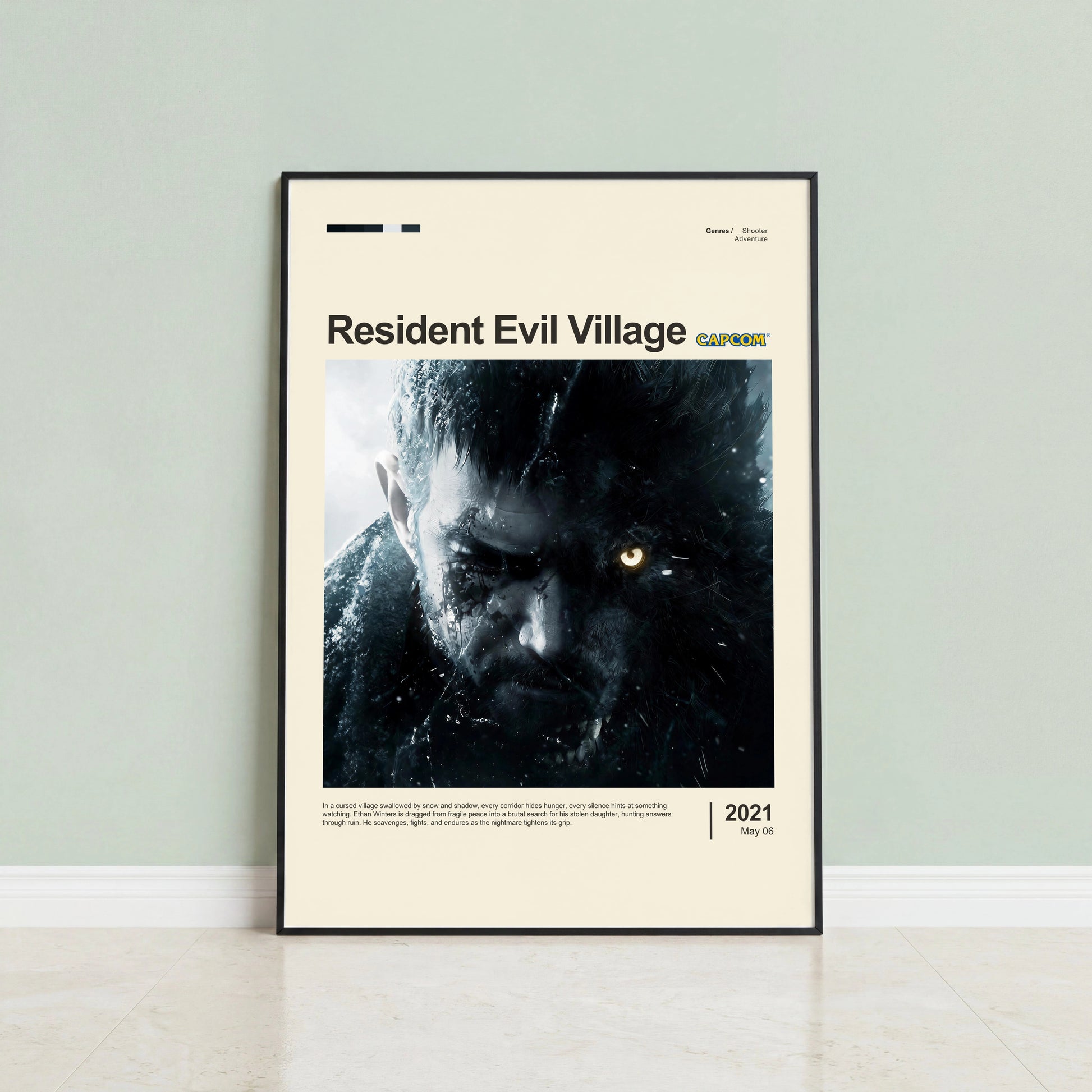 Resident Evil Village Poster — view 3