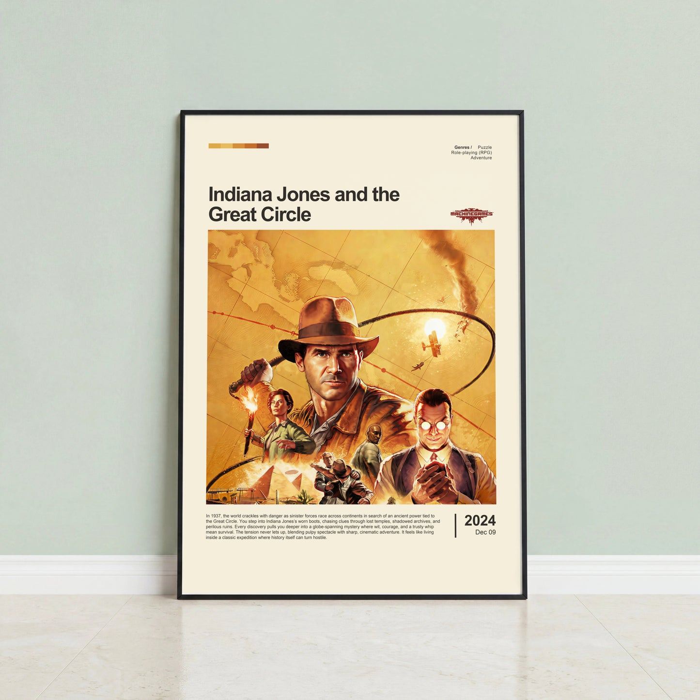 Indiana Jones and the Great Circle Poster