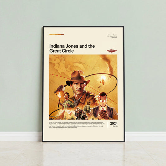 Indiana Jones and the Great Circle Poster