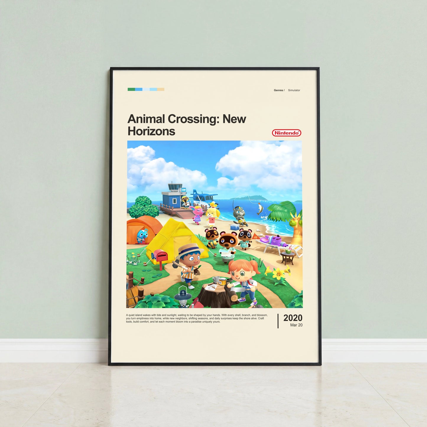 Animal Crossing New Horizons Poster — view 3
