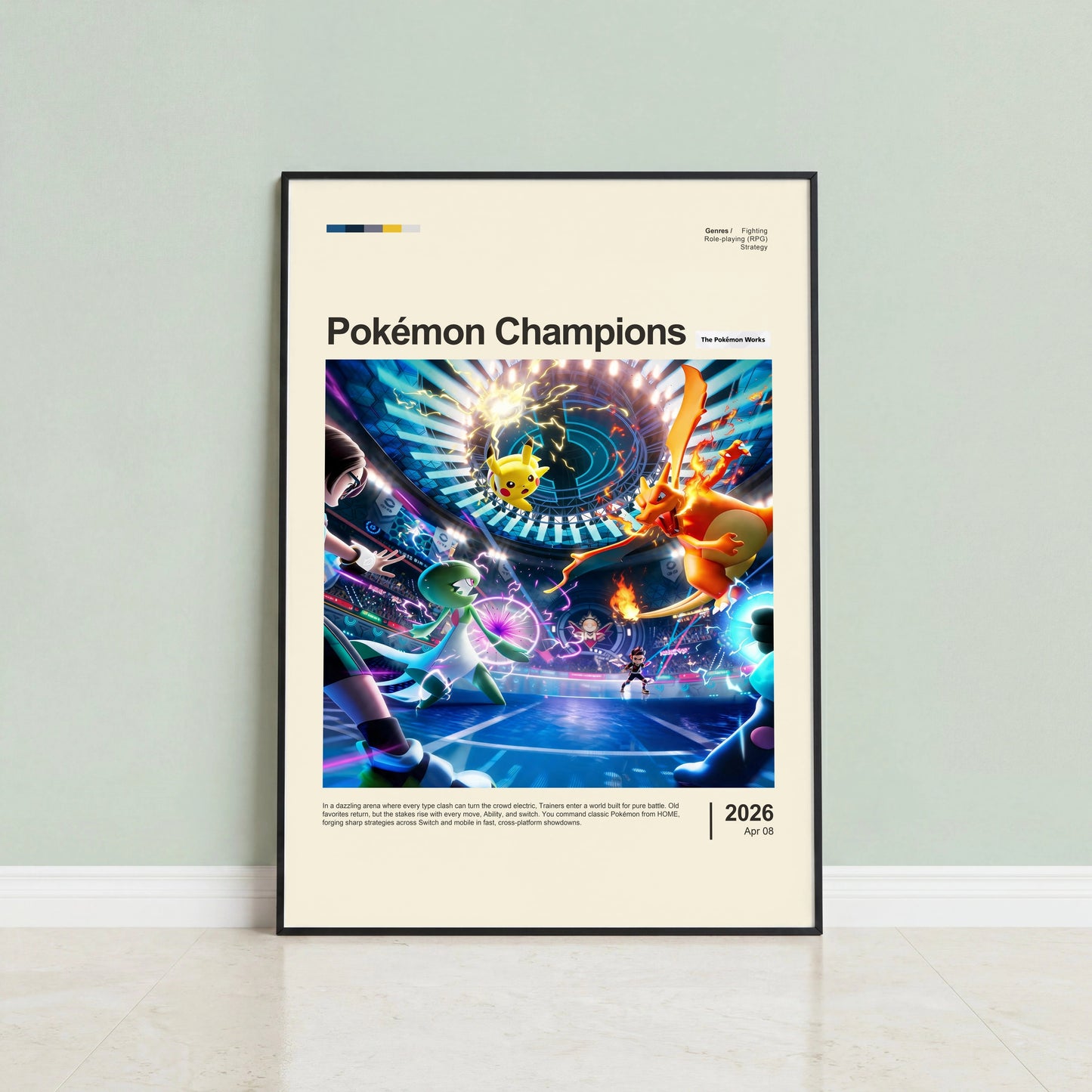 Pokémon Champions Poster — view 3