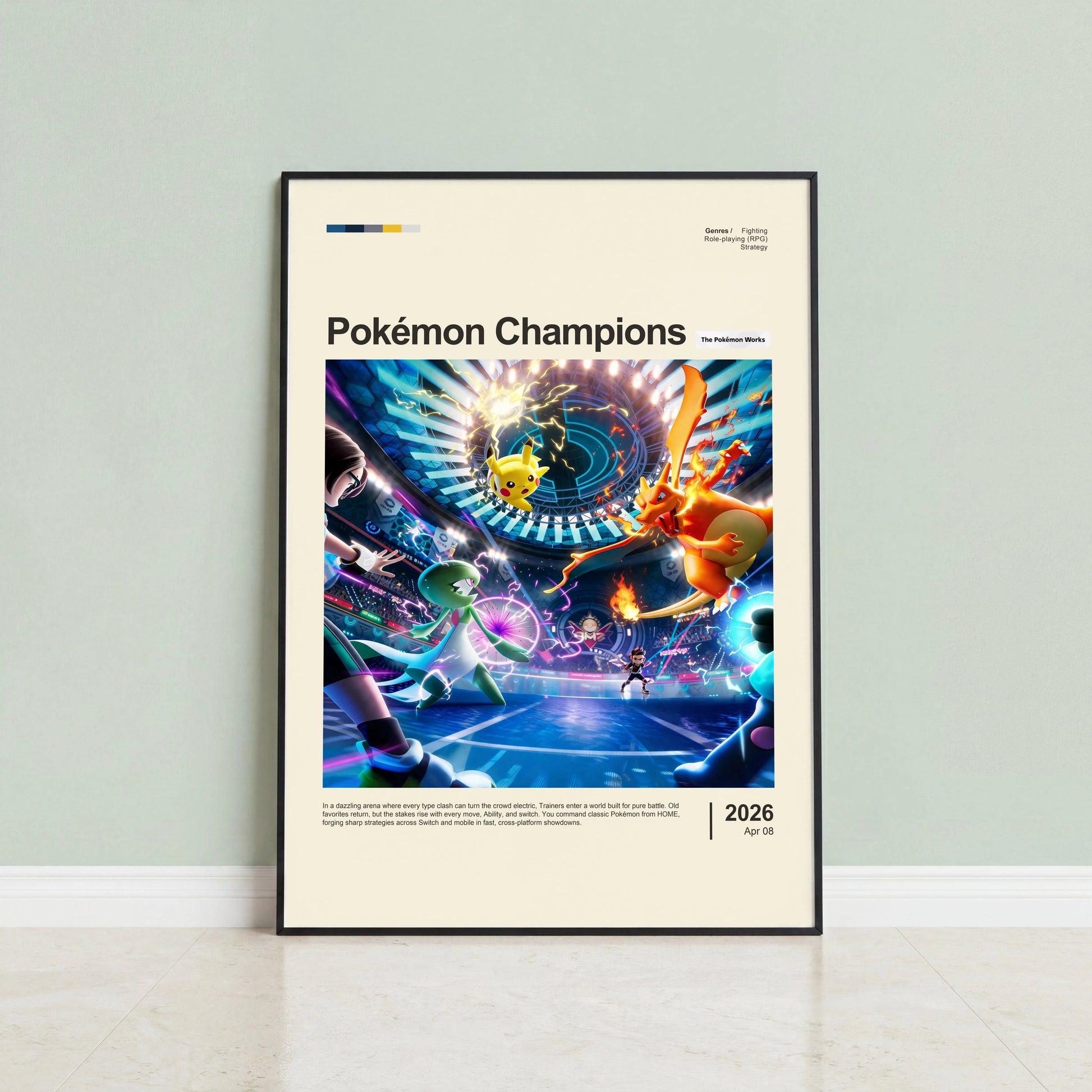 Pokémon Champions Poster — view 3