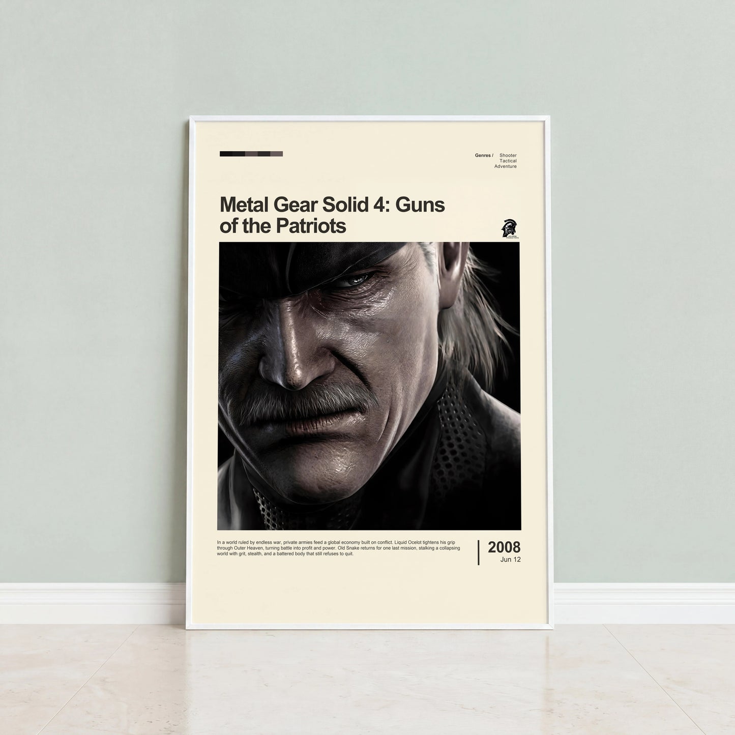 Metal Gear Solid 4 Poster — view 4