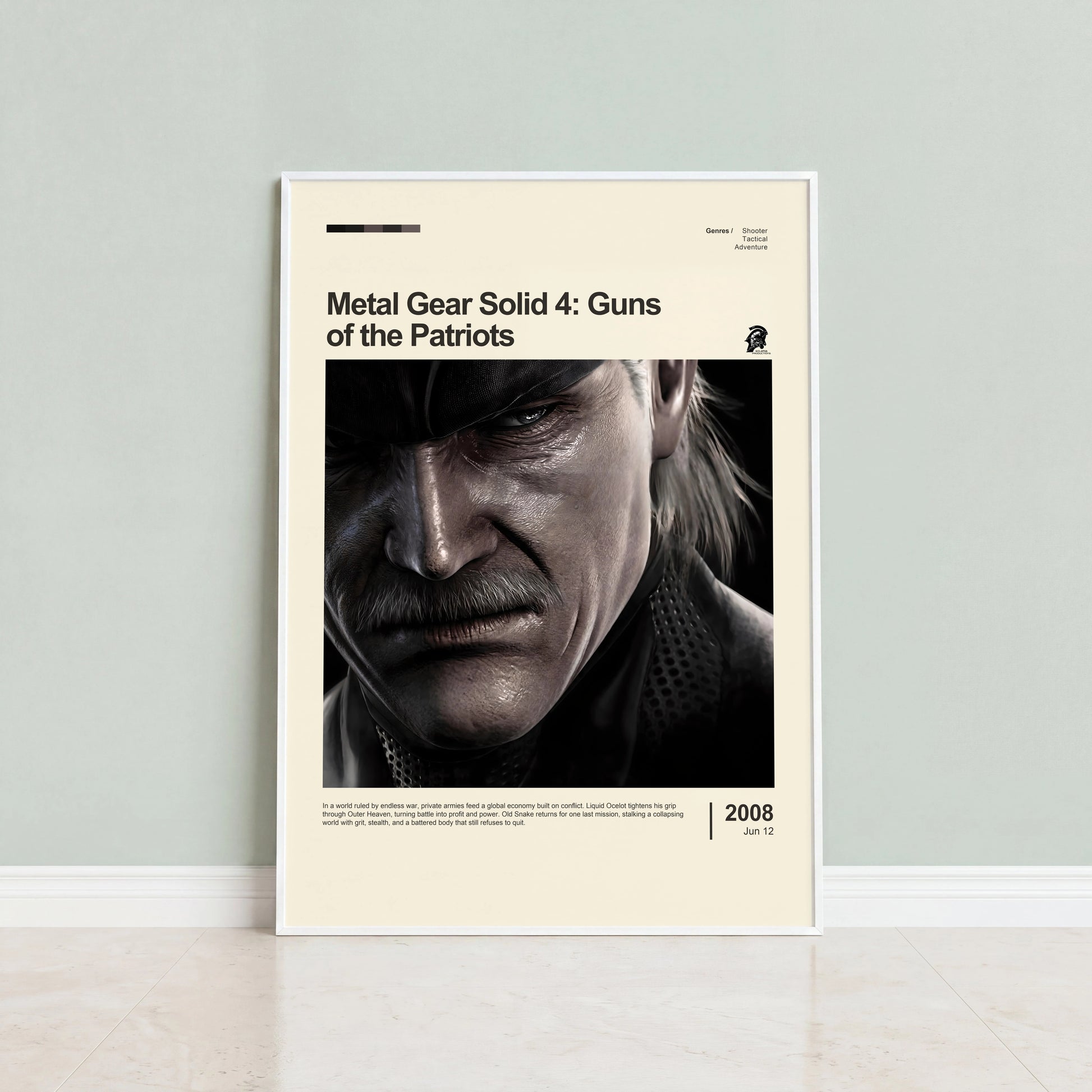 Metal Gear Solid 4 Poster — view 4