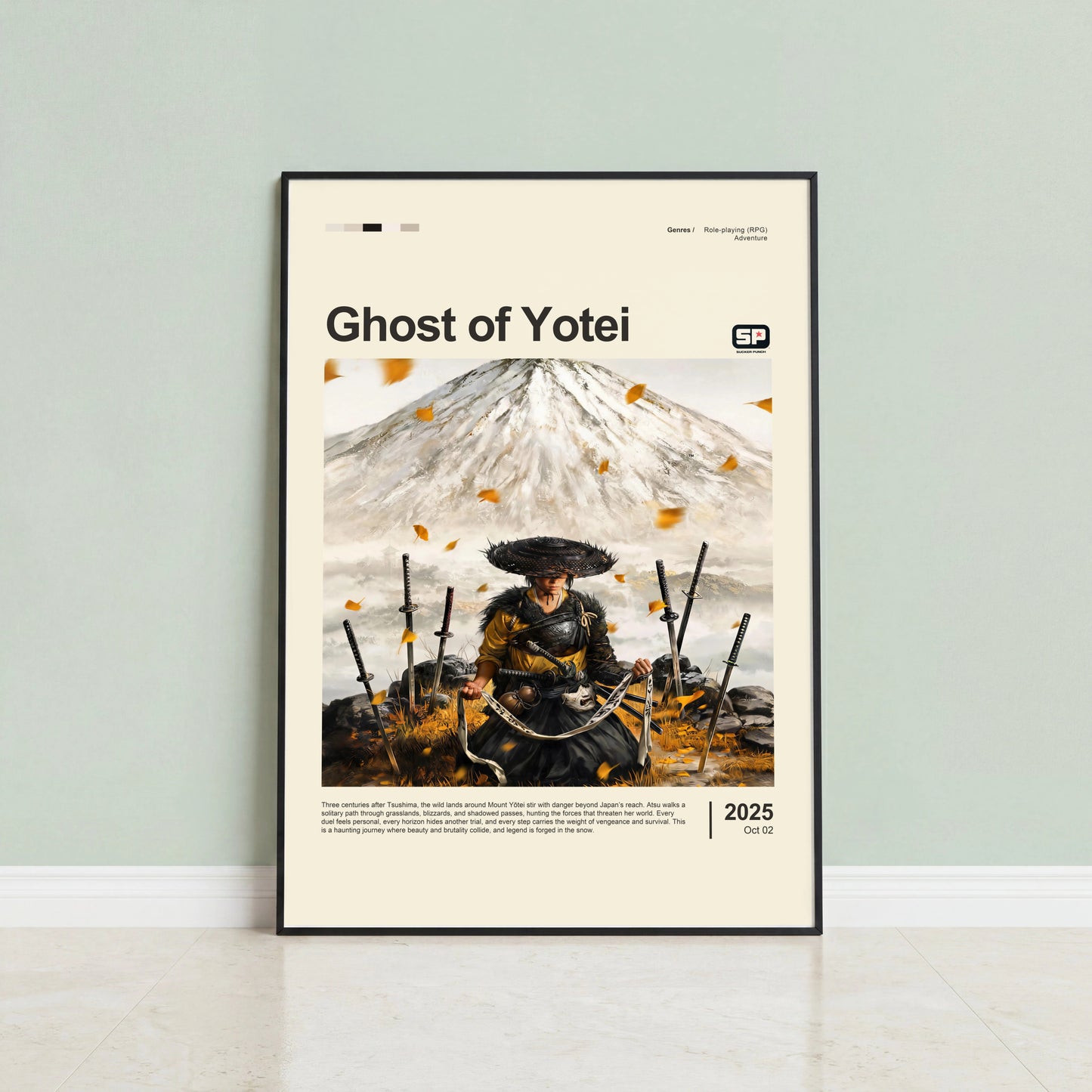 Ghost of Yotei Poster