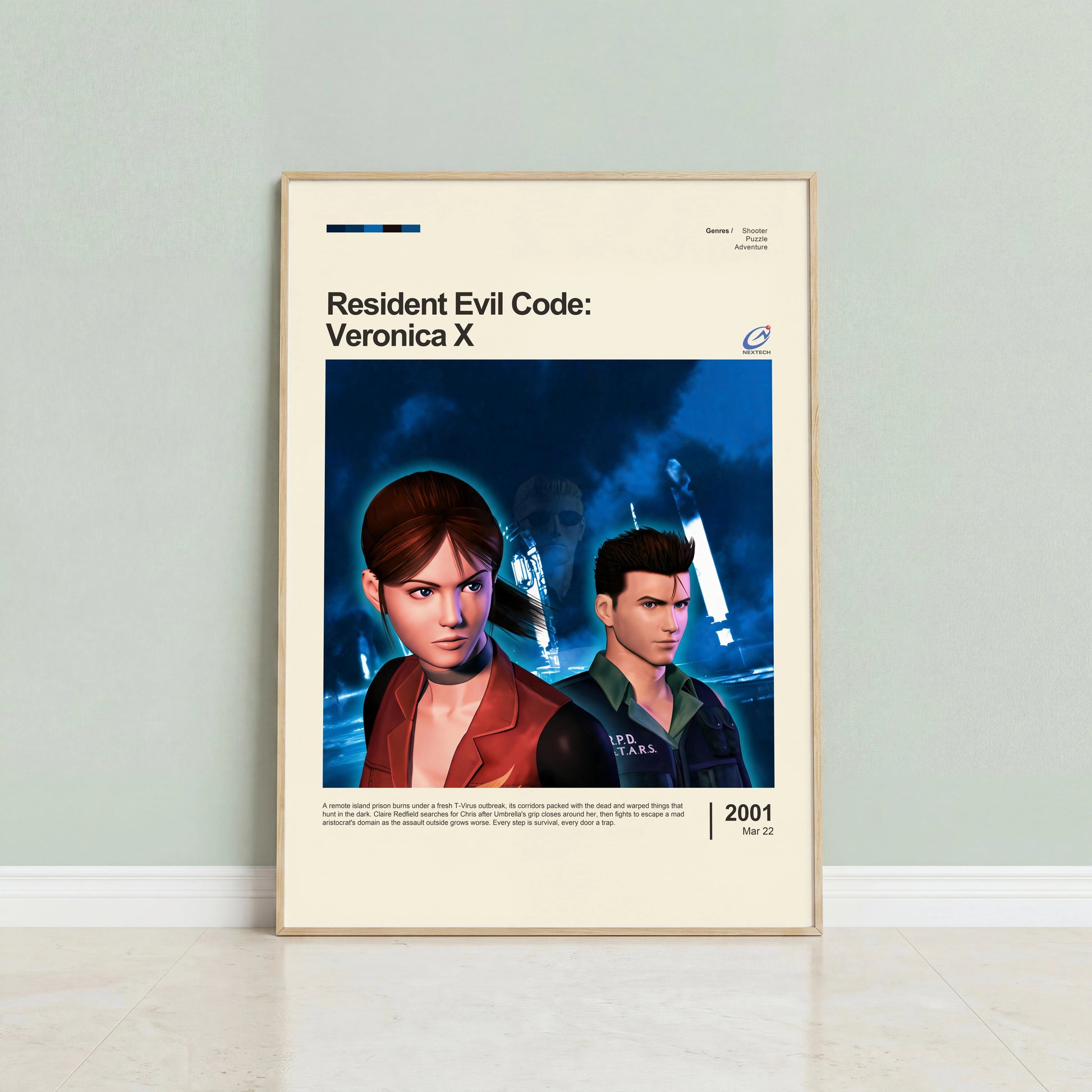 Resident Evil Code: Veronica X Poster