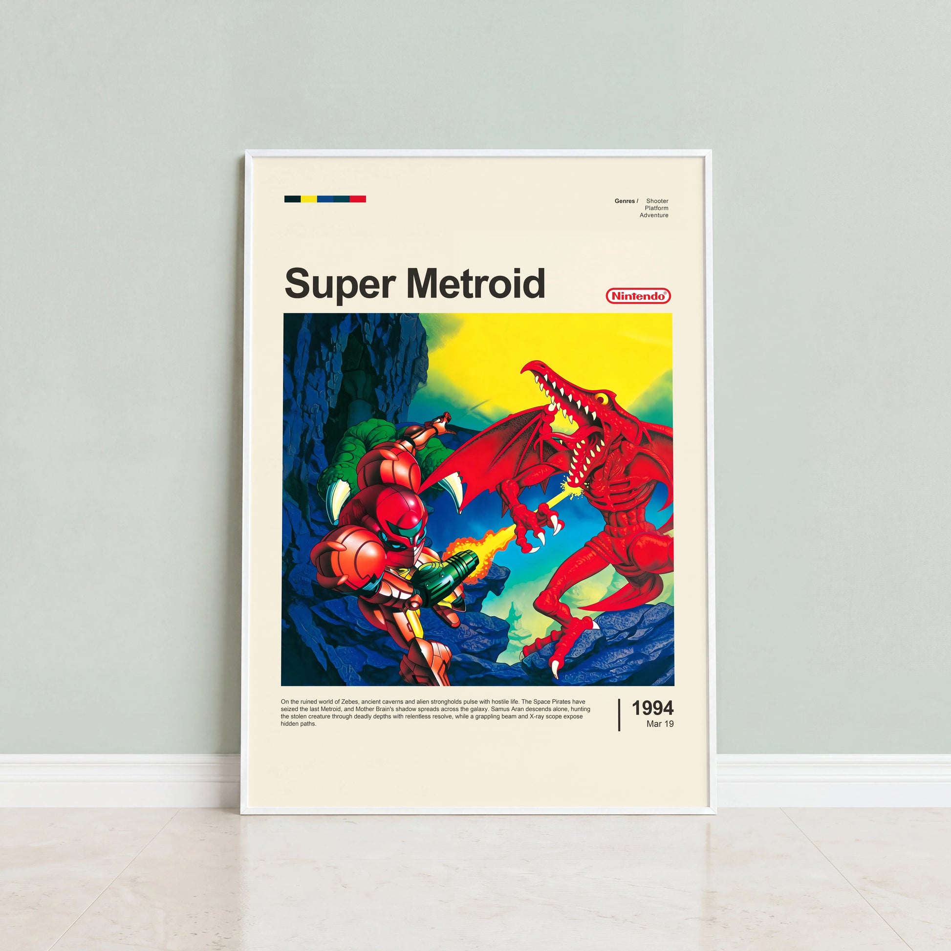 Super Metroid Poster — view 4