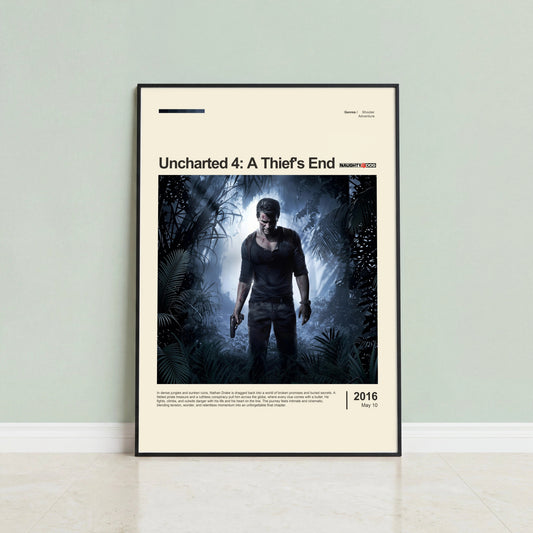 Uncharted 4: A Thief's End Poster