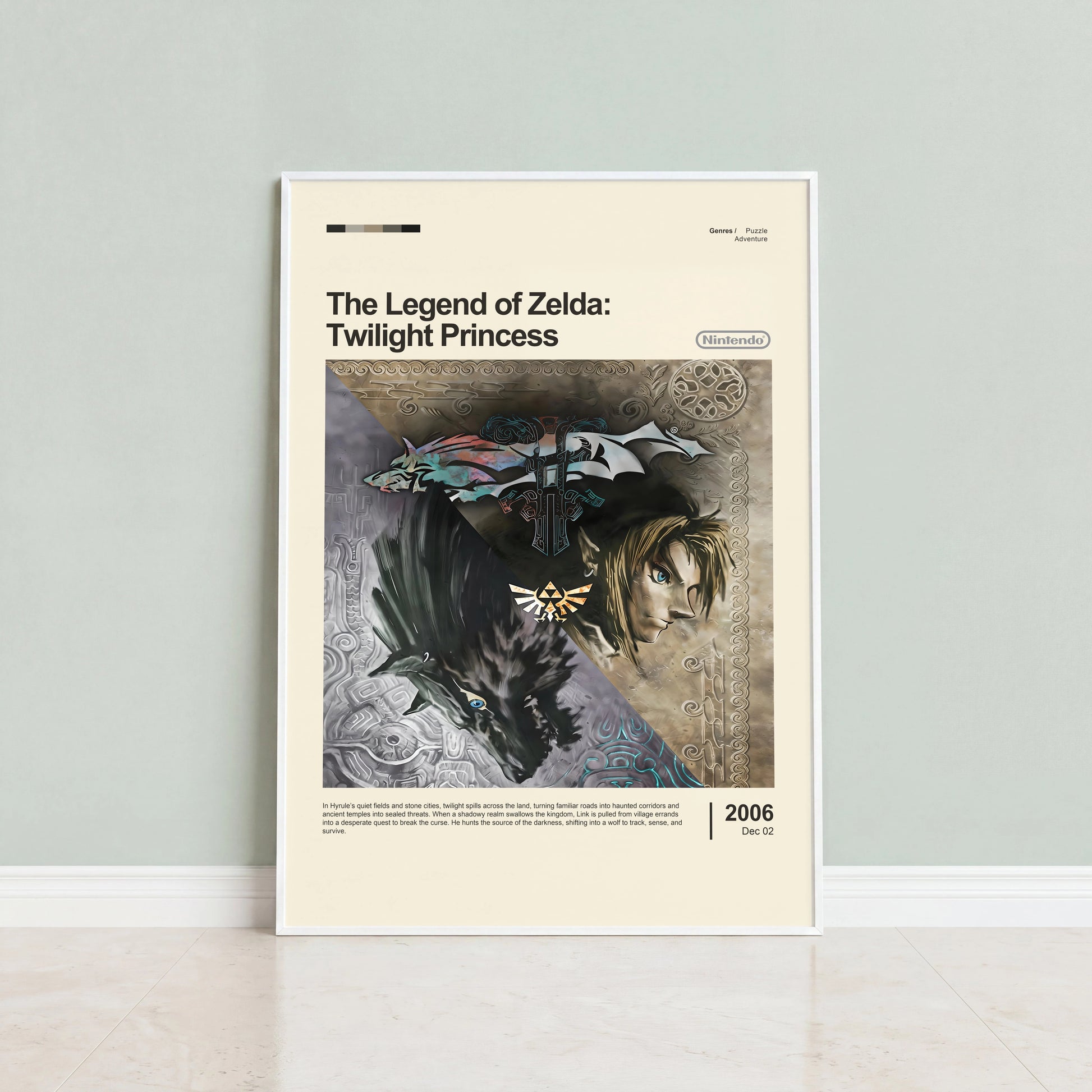 The Legend of Zelda Twilight Princess Poster — view 4