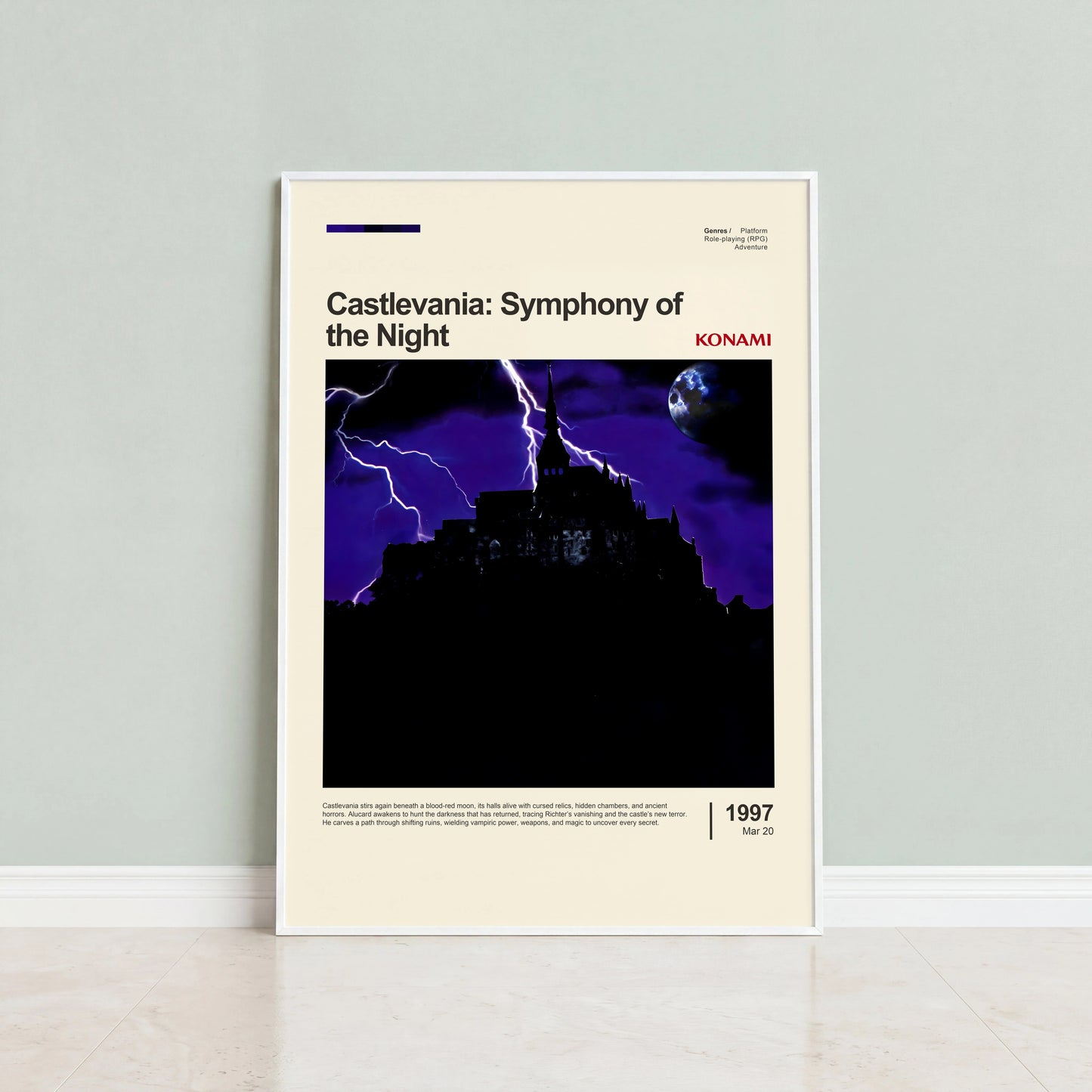 Castlevania: Symphony of the Night Poster — view 4