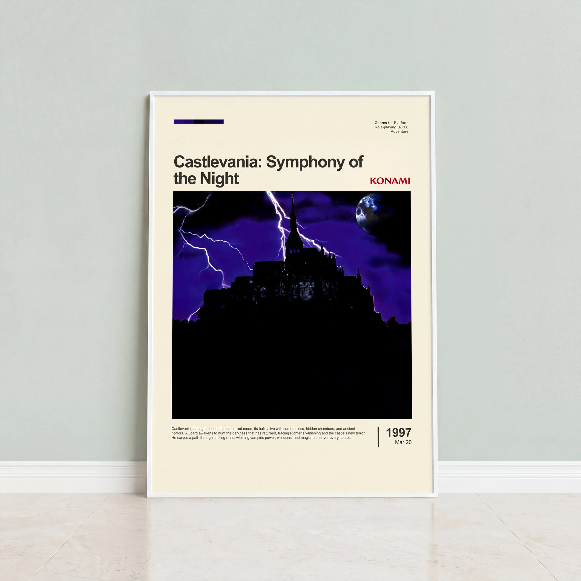 Castlevania: Symphony of the Night Poster — view 4