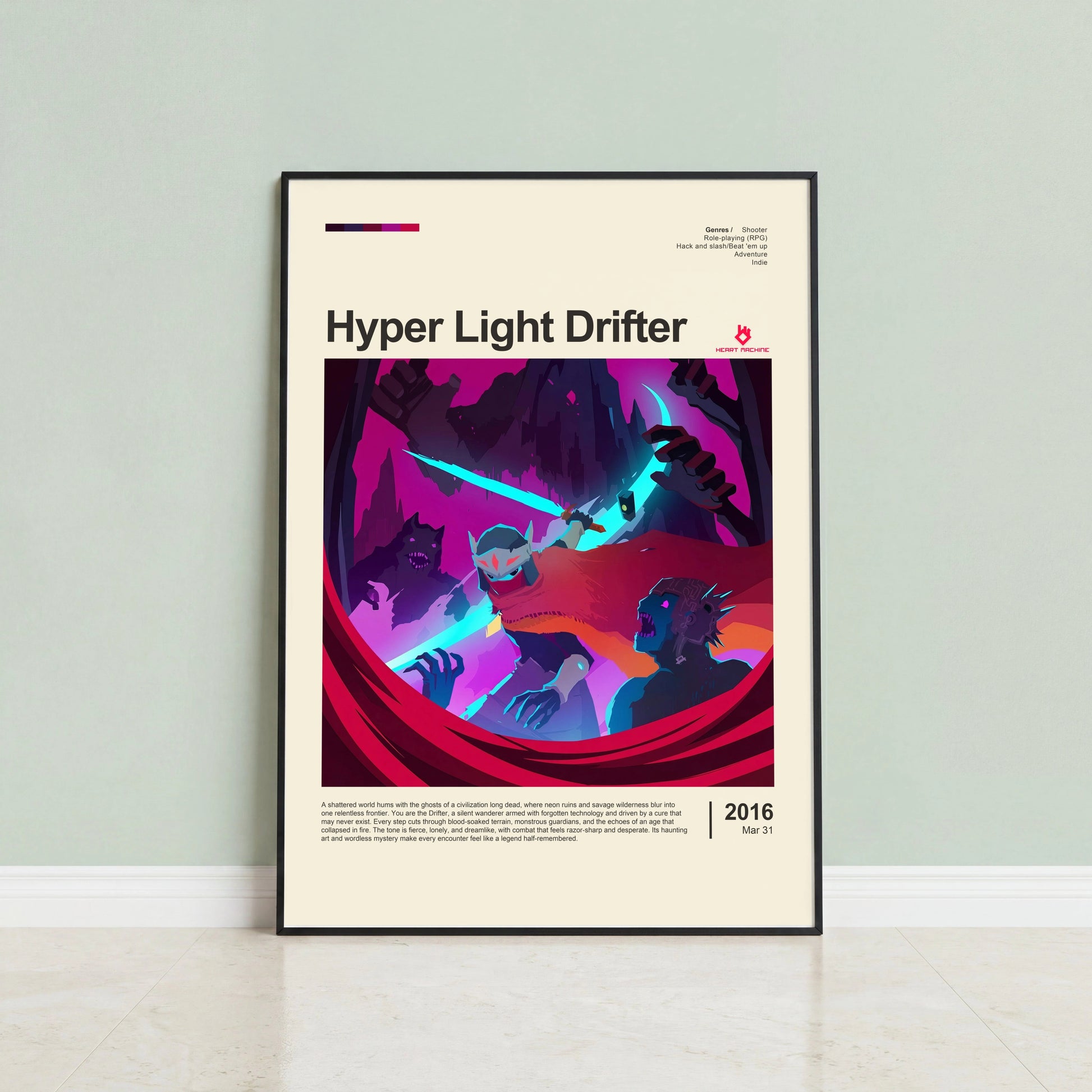 Hyper Light Drifter Poster