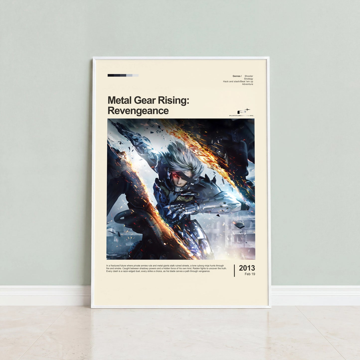 Metal Gear Rising: Revengeance Poster — view 4