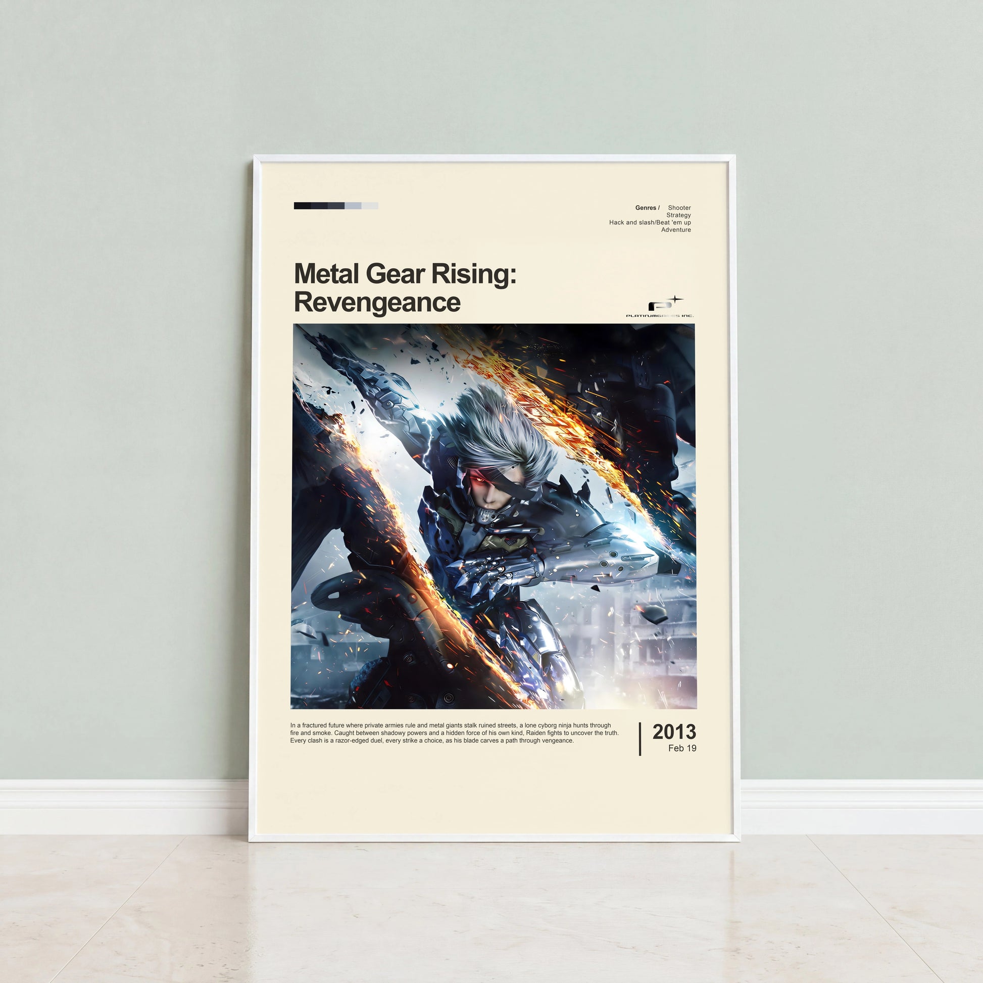 Metal Gear Rising: Revengeance Poster — view 4