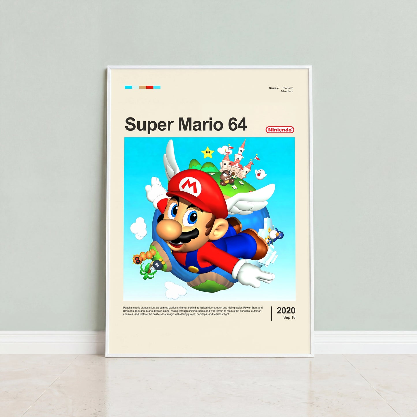 Super Mario 64 Poster — view 4