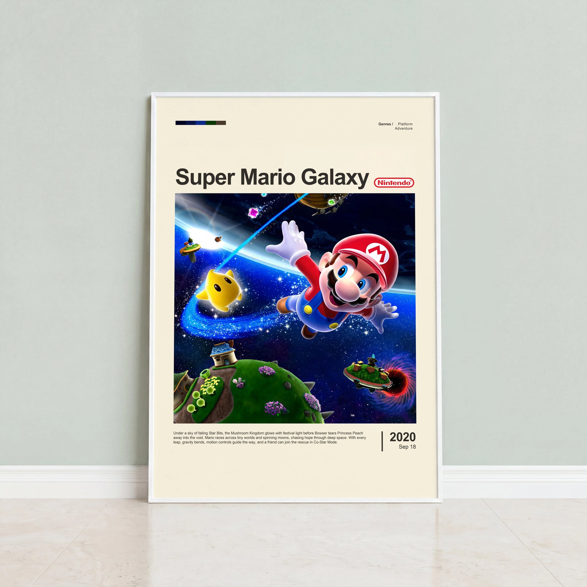 Super Mario Galaxy Poster — view 4