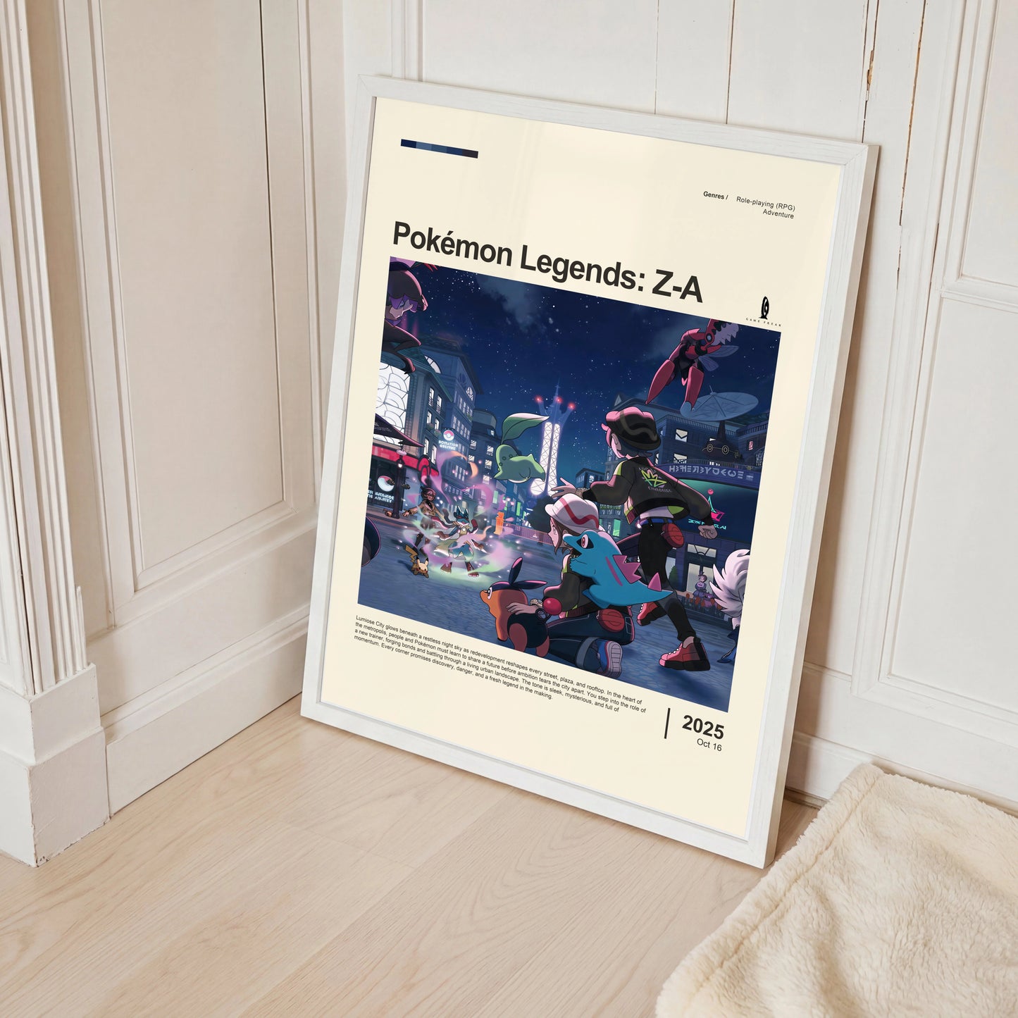 Pokémon Legends: Z-A Poster — view 4